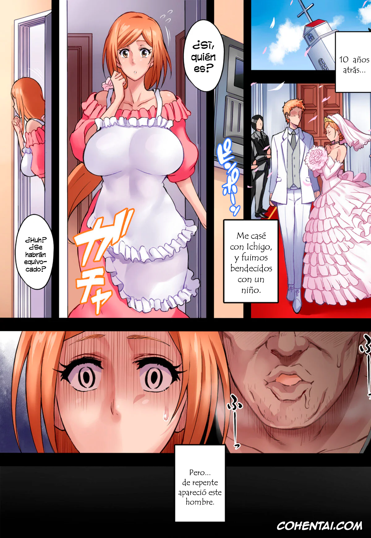 Bleach xxx, Orihime Inoue xxx, BRICOLA 7 H na Wakazuma Orihime-san (Bleach), pagina 4