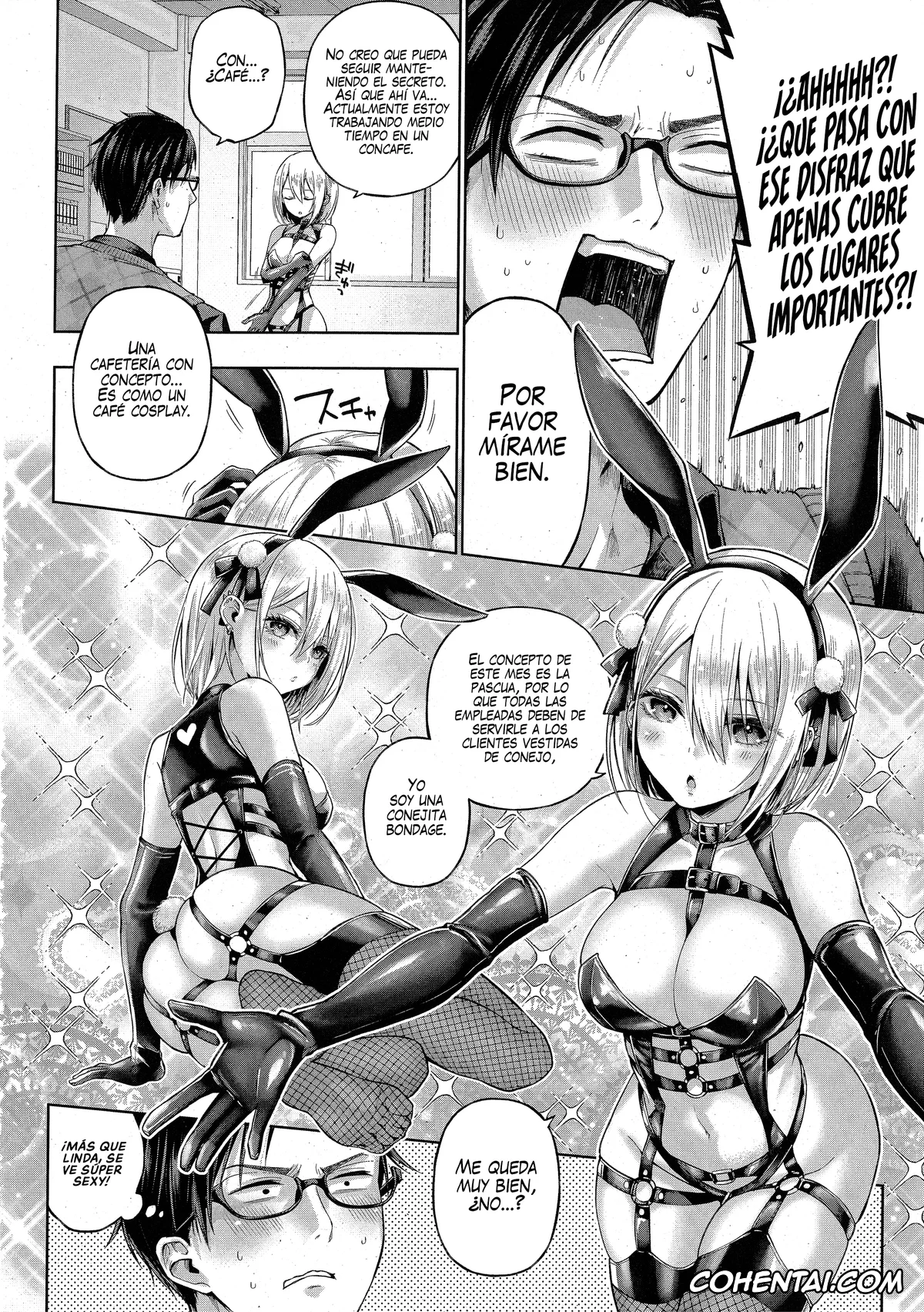 Revistas hentai, COMIC ExE hentai, Little Bad Bunny (COMIC ExE 42), pagina 6