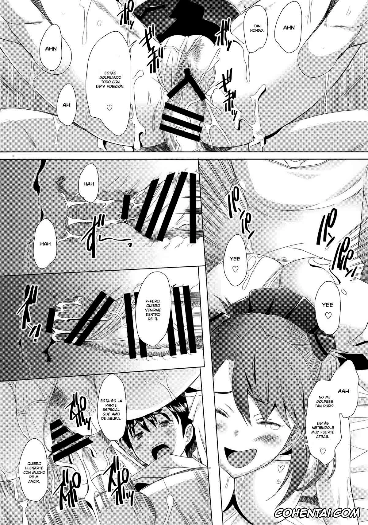 Neon Genesis Evangelion hentai, Asuka Langley Soryu hentai, Rei Ayanami hentai, Shinji Ikari hentai, Confusion mode AR (Neon Genesis Evangelion), pagina 9