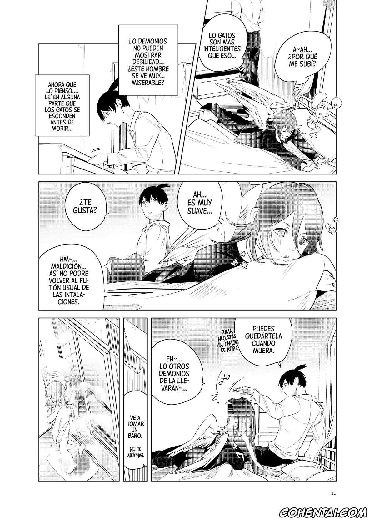 Chainsaw Man porno, Aki Hayakawa porno, Angel Devil porno, One Room, Besshou Tengoku – The Oneroom was also called heaven. (Chainsaw Man), pagina 11