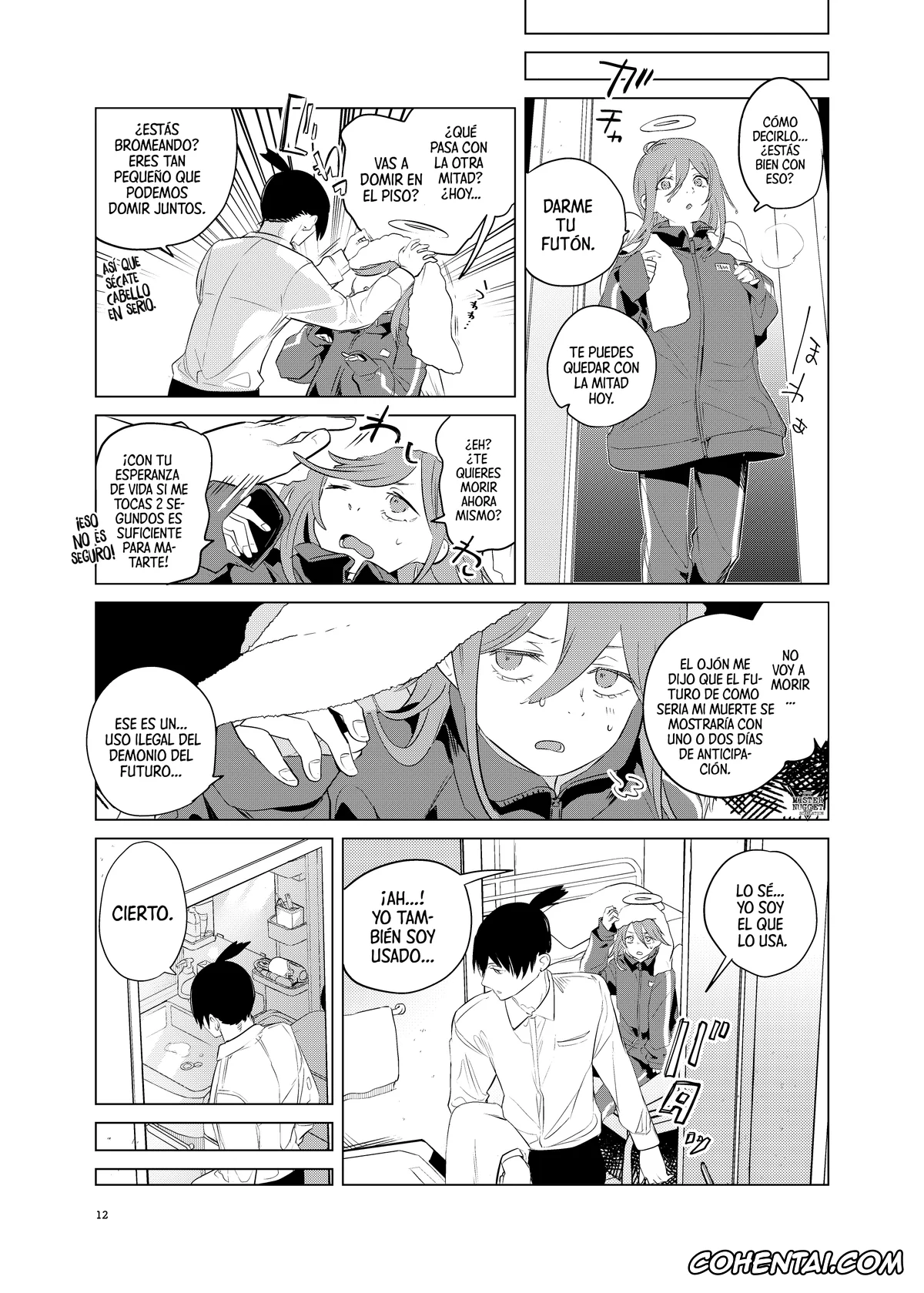 Chainsaw Man hentai, Aki Hayakawa hentai, Angel Devil hentai, One Room, Besshou Tengoku – The Oneroom was also called heaven. (Chainsaw Man), pagina 12