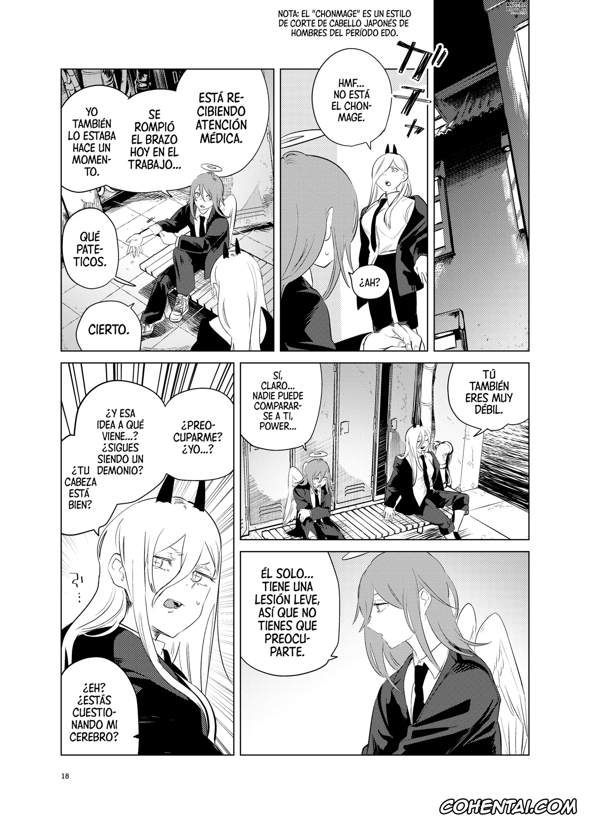 Chainsaw Man hentai, Aki Hayakawa hentai, Angel Devil hentai, One Room, Besshou Tengoku – The Oneroom was also called heaven. (Chainsaw Man), pagina 18