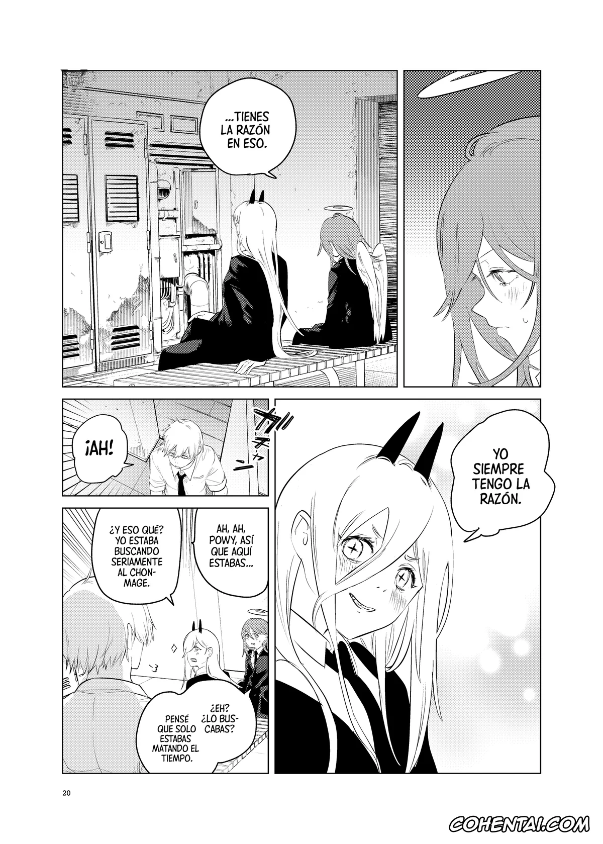 Chainsaw Man porno, Aki Hayakawa porno, Angel Devil porno, One Room, Besshou Tengoku – The Oneroom was also called heaven. (Chainsaw Man), pagina 20
