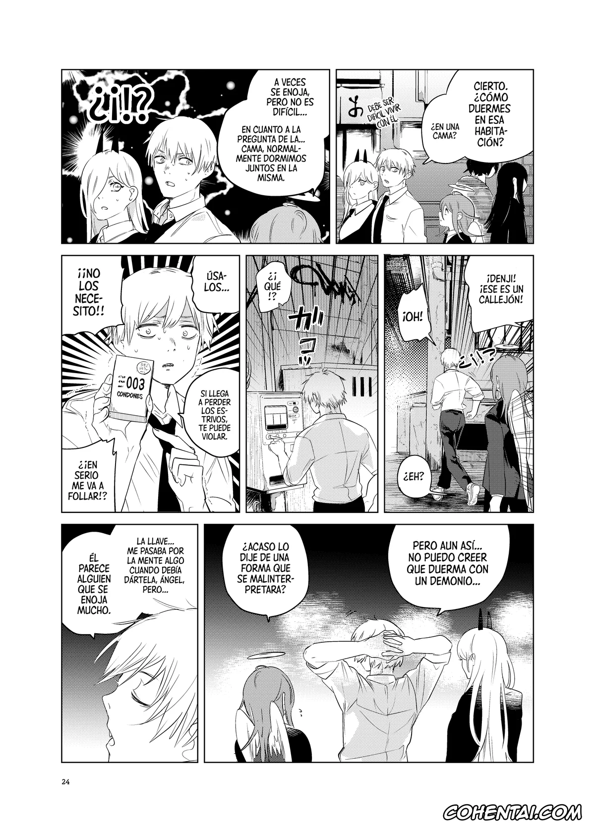 Chainsaw Man hentai, Aki Hayakawa hentai, Angel Devil hentai, One Room, Besshou Tengoku – The Oneroom was also called heaven. (Chainsaw Man), pagina 24
