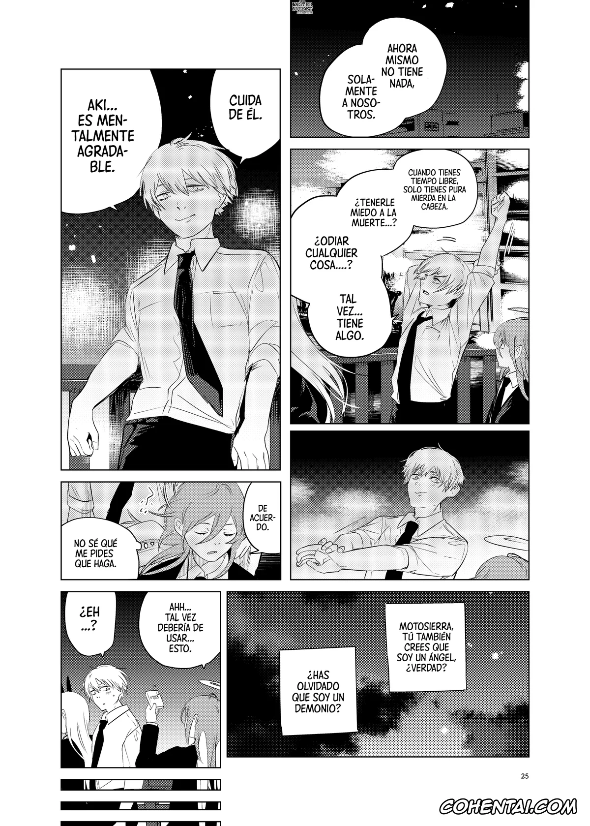 Chainsaw Man xxx, Aki Hayakawa xxx, Angel Devil xxx, One Room, Besshou Tengoku – The Oneroom was also called heaven. (Chainsaw Man), pagina 25