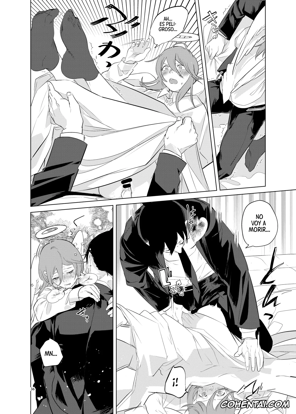 Chainsaw Man hentai, Aki Hayakawa hentai, Angel Devil hentai, One Room, Besshou Tengoku – The Oneroom was also called heaven. (Chainsaw Man), pagina 36