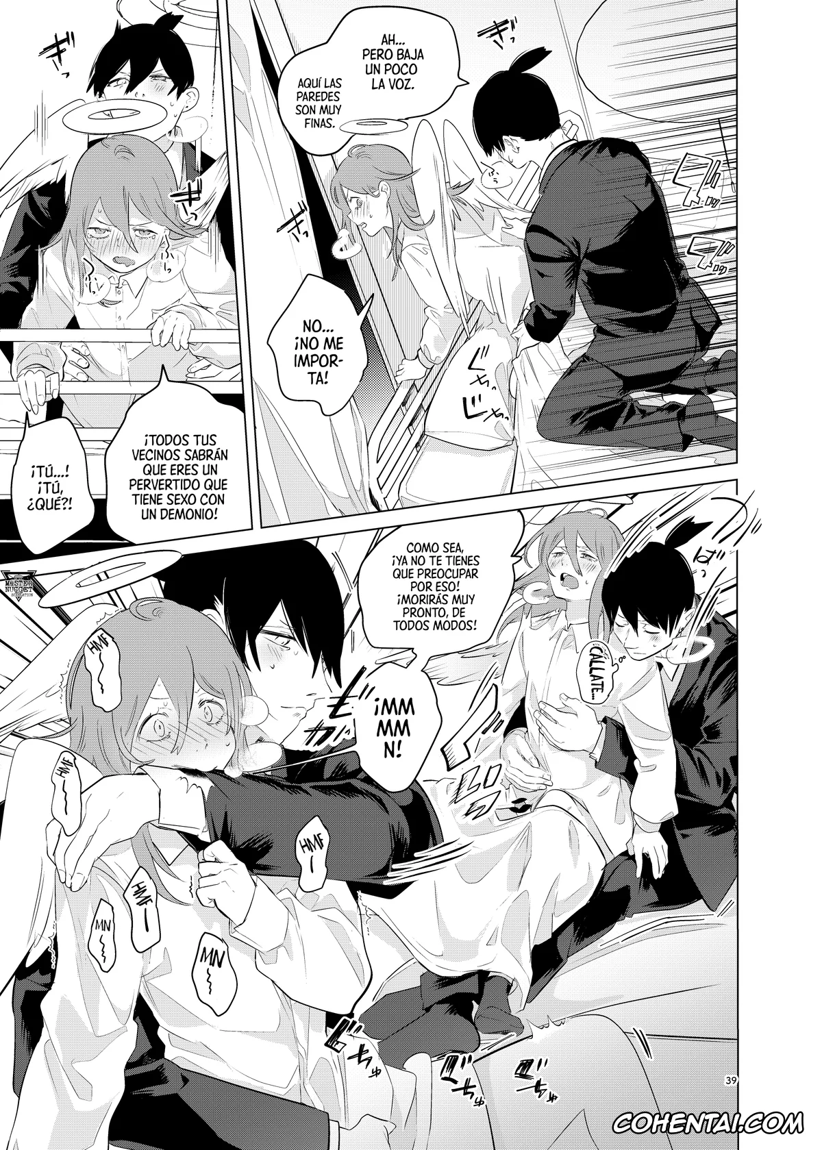 Chainsaw Man hentai, Aki Hayakawa hentai, Angel Devil hentai, One Room, Besshou Tengoku – The Oneroom was also called heaven. (Chainsaw Man), pagina 39