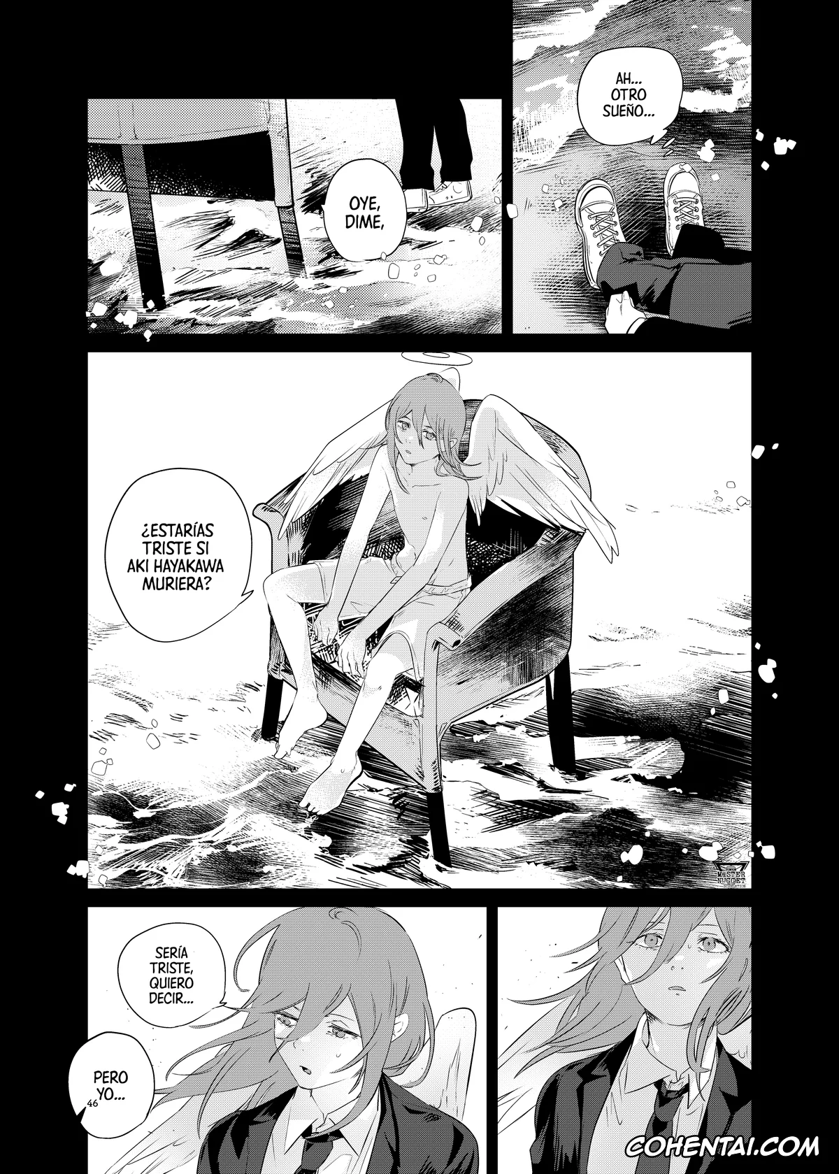 Chainsaw Man xxx, Aki Hayakawa xxx, Angel Devil xxx, One Room, Besshou Tengoku – The Oneroom was also called heaven. (Chainsaw Man), pagina 46