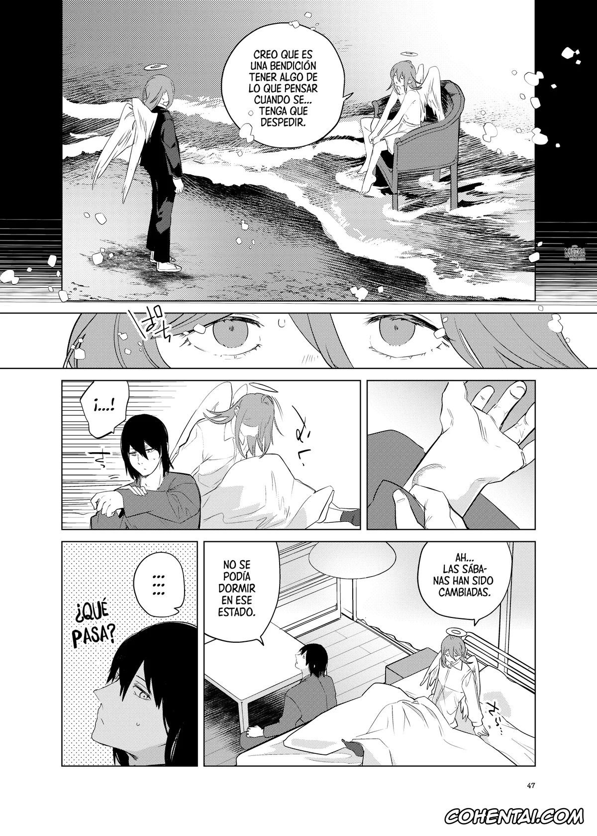 Chainsaw Man porno, Aki Hayakawa porno, Angel Devil porno, One Room, Besshou Tengoku – The Oneroom was also called heaven. (Chainsaw Man), pagina 47