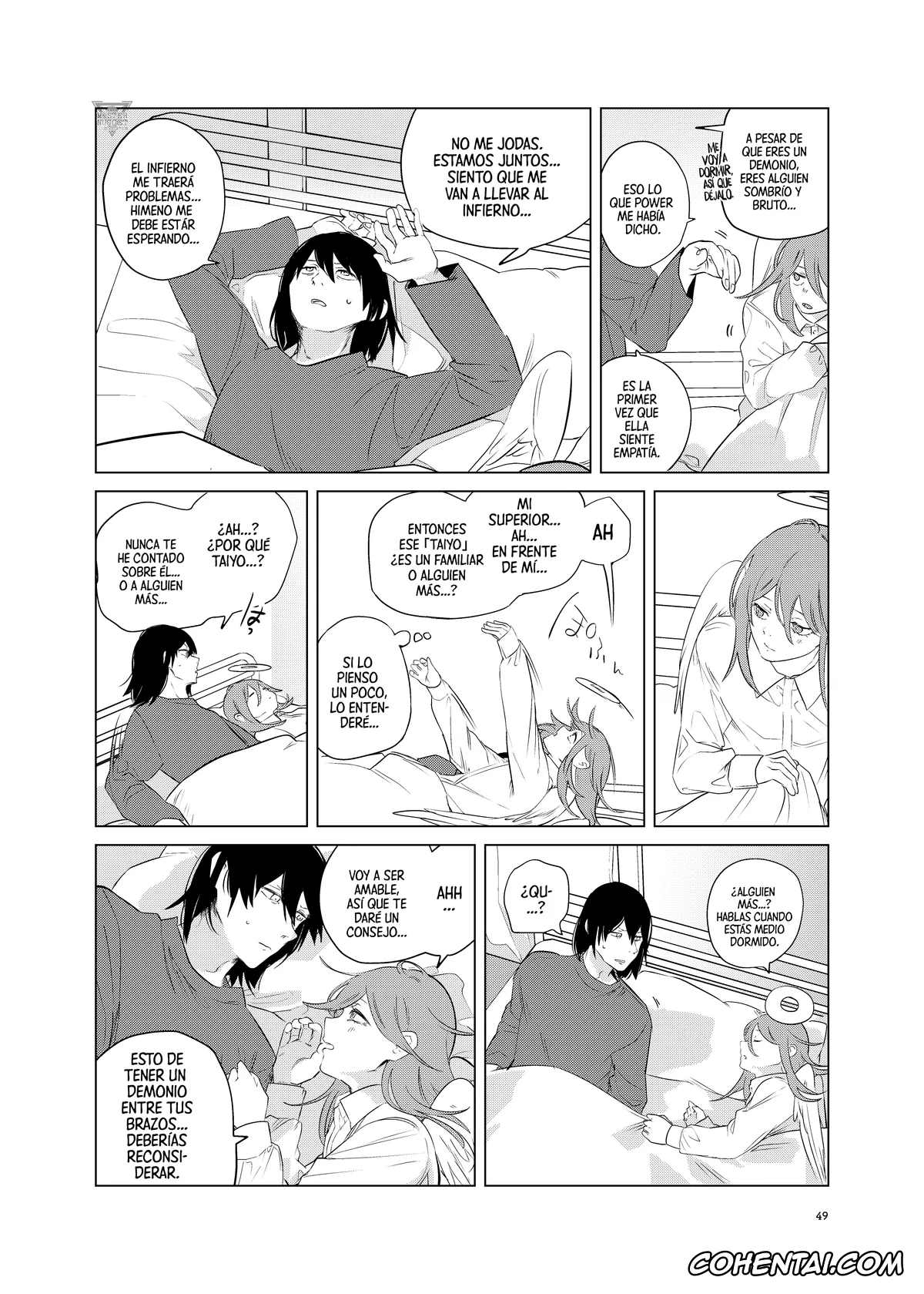 Chainsaw Man xxx, Aki Hayakawa xxx, Angel Devil xxx, One Room, Besshou Tengoku – The Oneroom was also called heaven. (Chainsaw Man), pagina 49