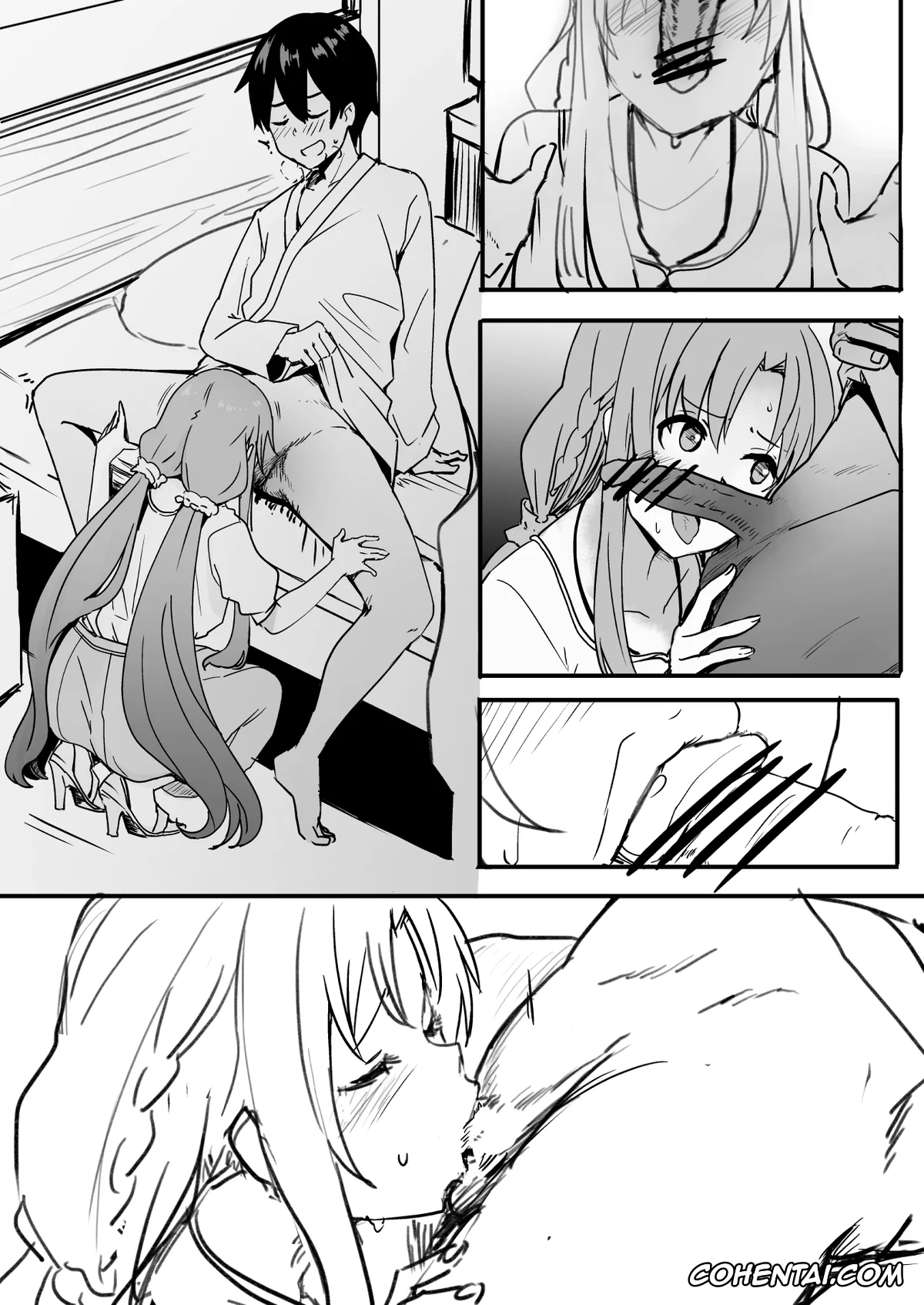 Sword Art Online xxx, Asuna Yuuki xxx, Kazuto Kirigaya | Kirito xxx, Asuna-ASN (Sword Art Online), pagina 4