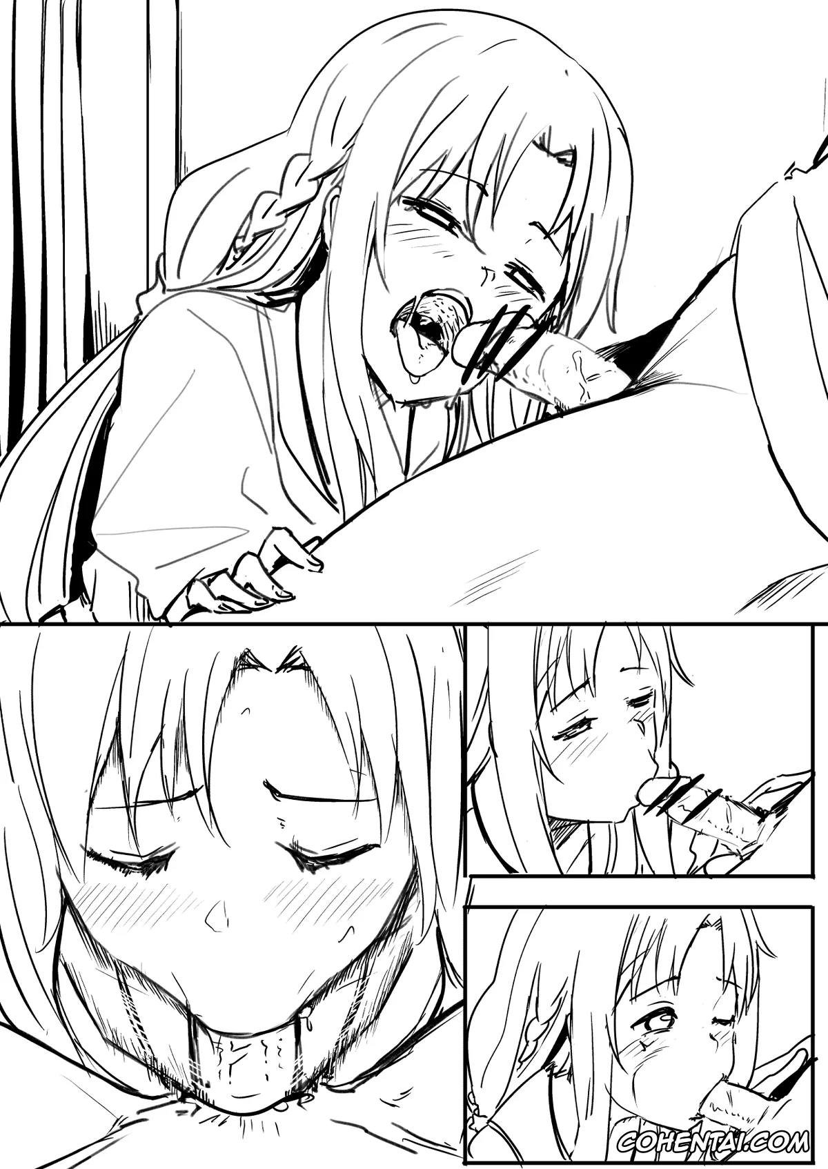 Sword Art Online hentai, Asuna Yuuki hentai, Kazuto Kirigaya | Kirito hentai, Asuna-ASN (Sword Art Online), pagina 6