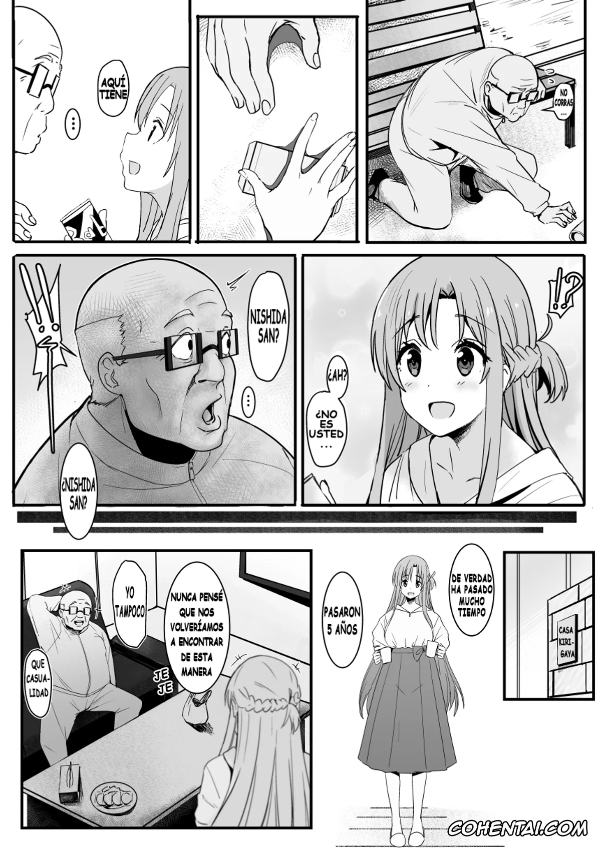 Sword Art Online xxx, Asuna Yuuki xxx, Asuna – Nishida 2 (Sword Art Online), pagina 7