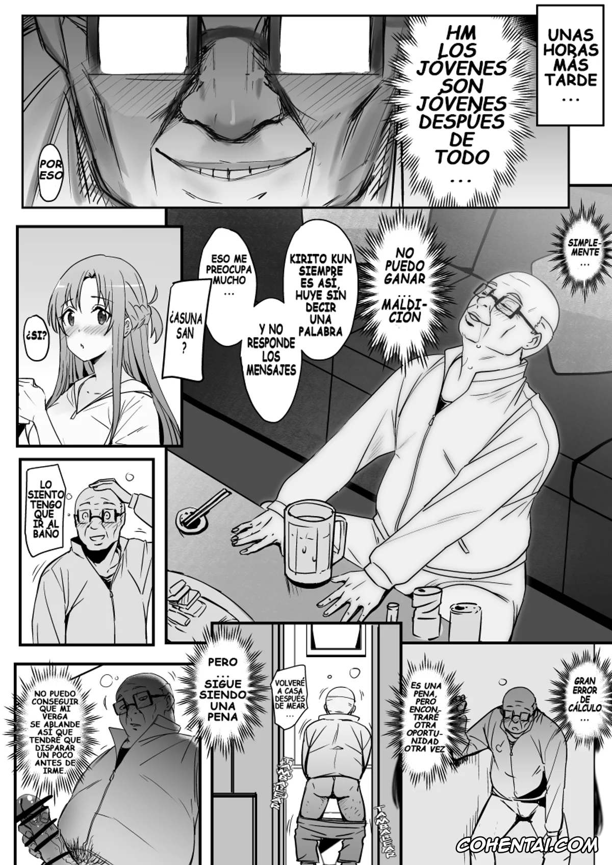 Sword Art Online xxx, Asuna Yuuki xxx, Asuna – Nishida 2 (Sword Art Online), pagina 10