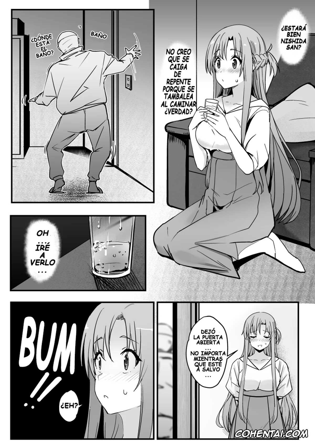 Sword Art Online porno, Asuna Yuuki porno, Asuna – Nishida 2 (Sword Art Online), pagina 11