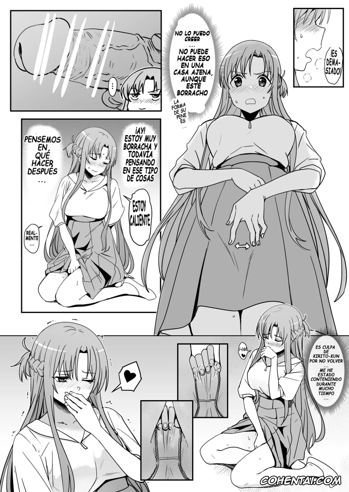 Sword Art Online xxx, Asuna Yuuki xxx, Asuna – Nishida 2 (Sword Art Online), pagina 13