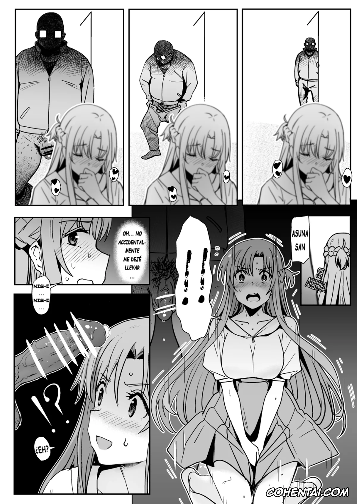 Sword Art Online porno, Asuna Yuuki porno, Asuna – Nishida 2 (Sword Art Online), pagina 14