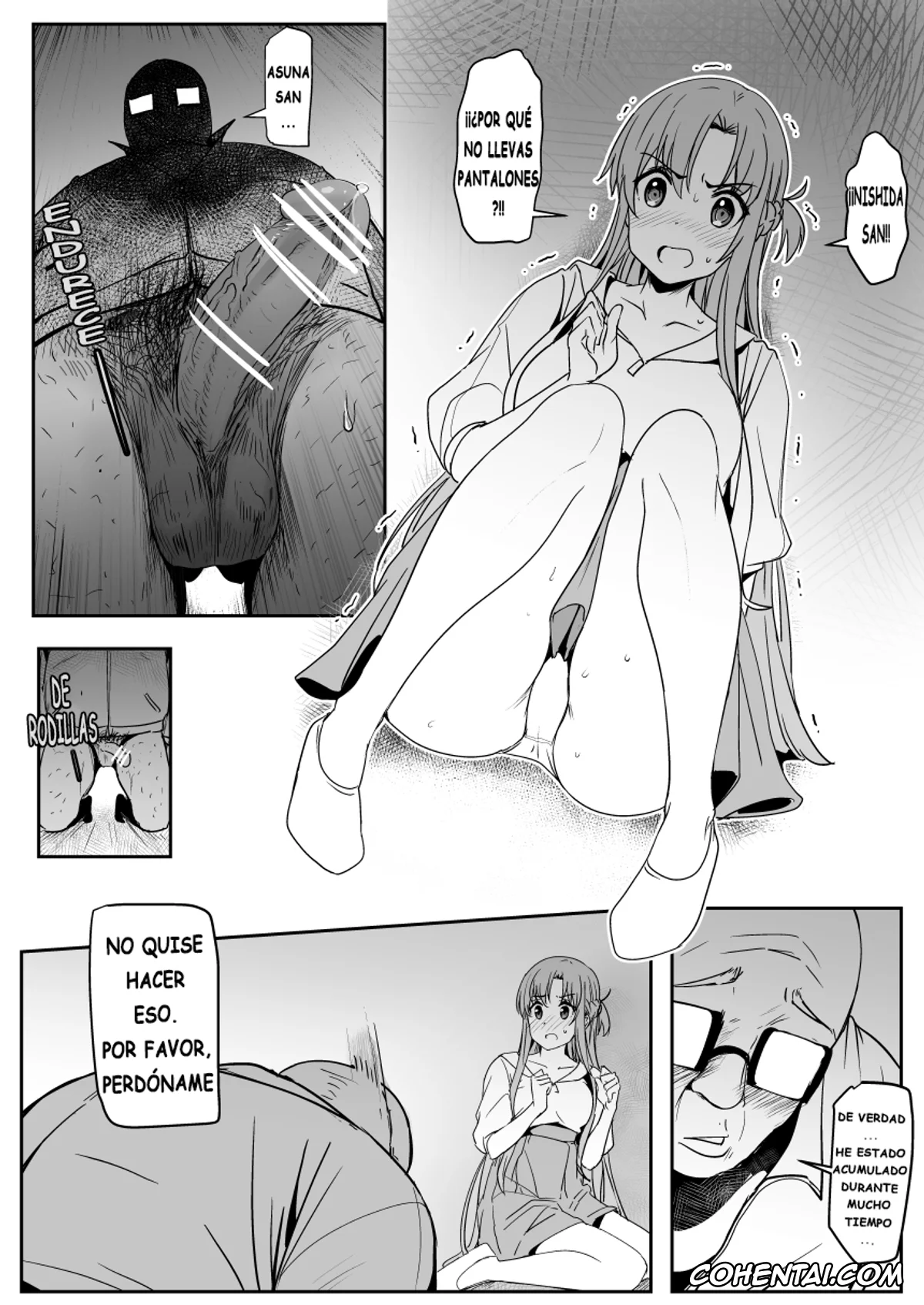 Sword Art Online hentai, Asuna Yuuki hentai, Asuna – Nishida 2 (Sword Art Online), pagina 15