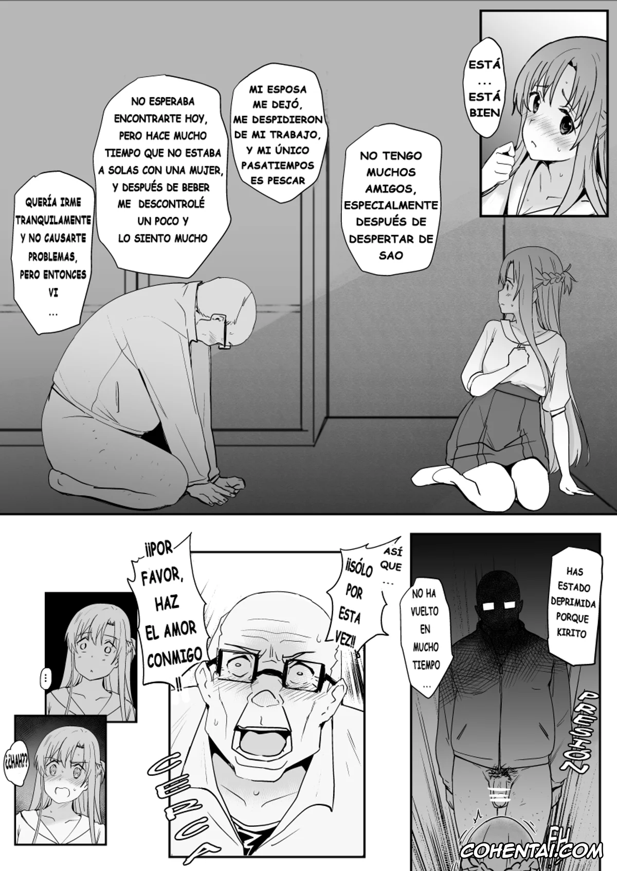 Sword Art Online xxx, Asuna Yuuki xxx, Asuna – Nishida 2 (Sword Art Online), pagina 16
