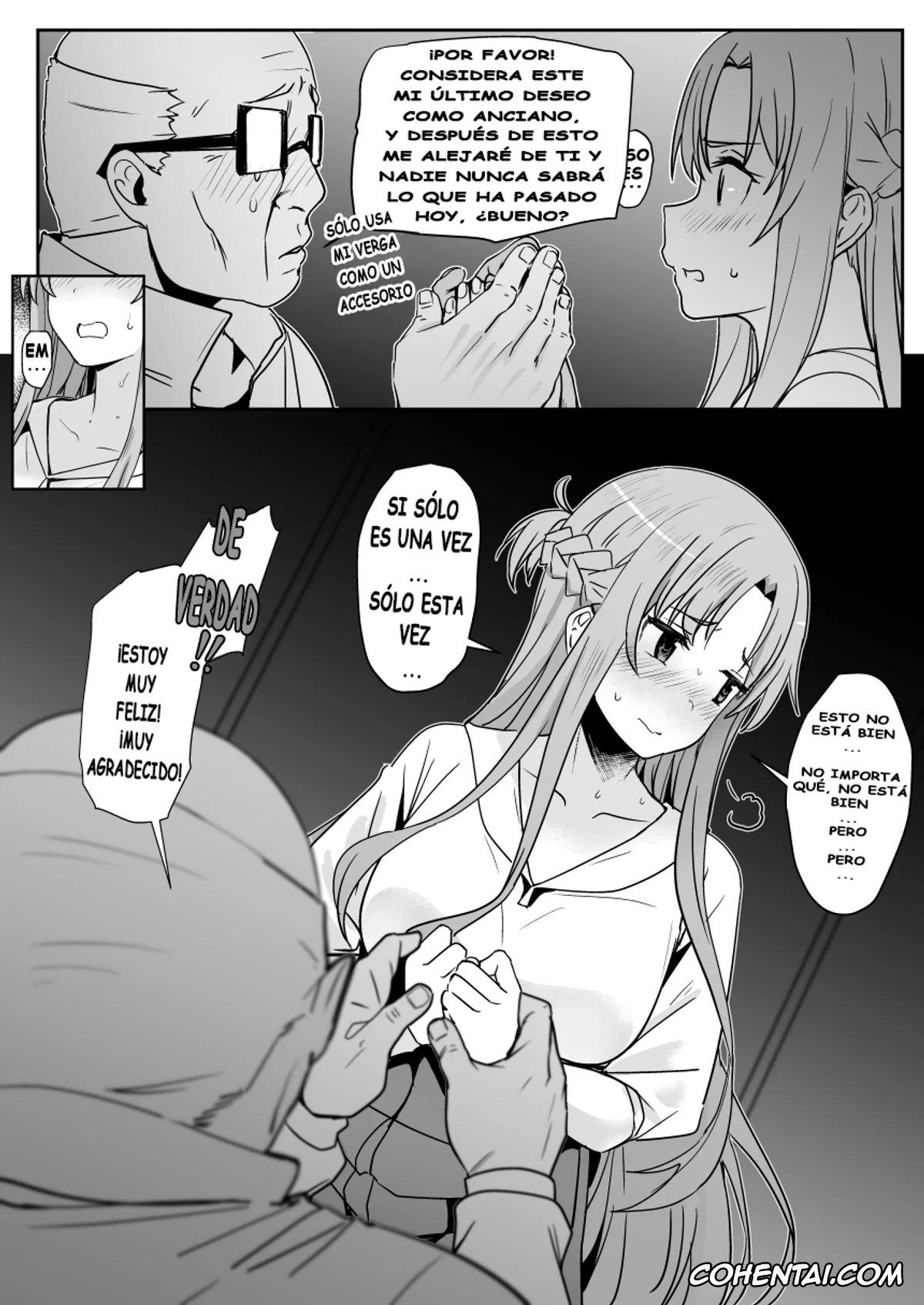 Sword Art Online porno, Asuna Yuuki porno, Asuna – Nishida 2 (Sword Art Online), pagina 17