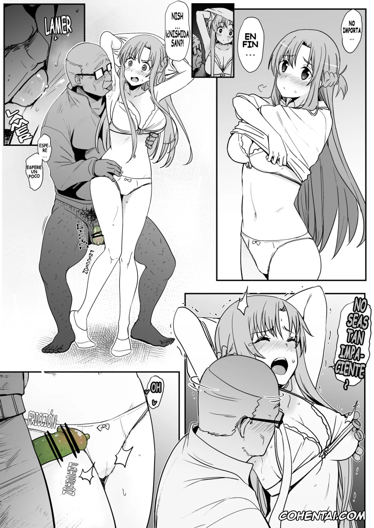 Sword Art Online xxx, Asuna Yuuki xxx, Asuna – Nishida 2 (Sword Art Online), pagina 19