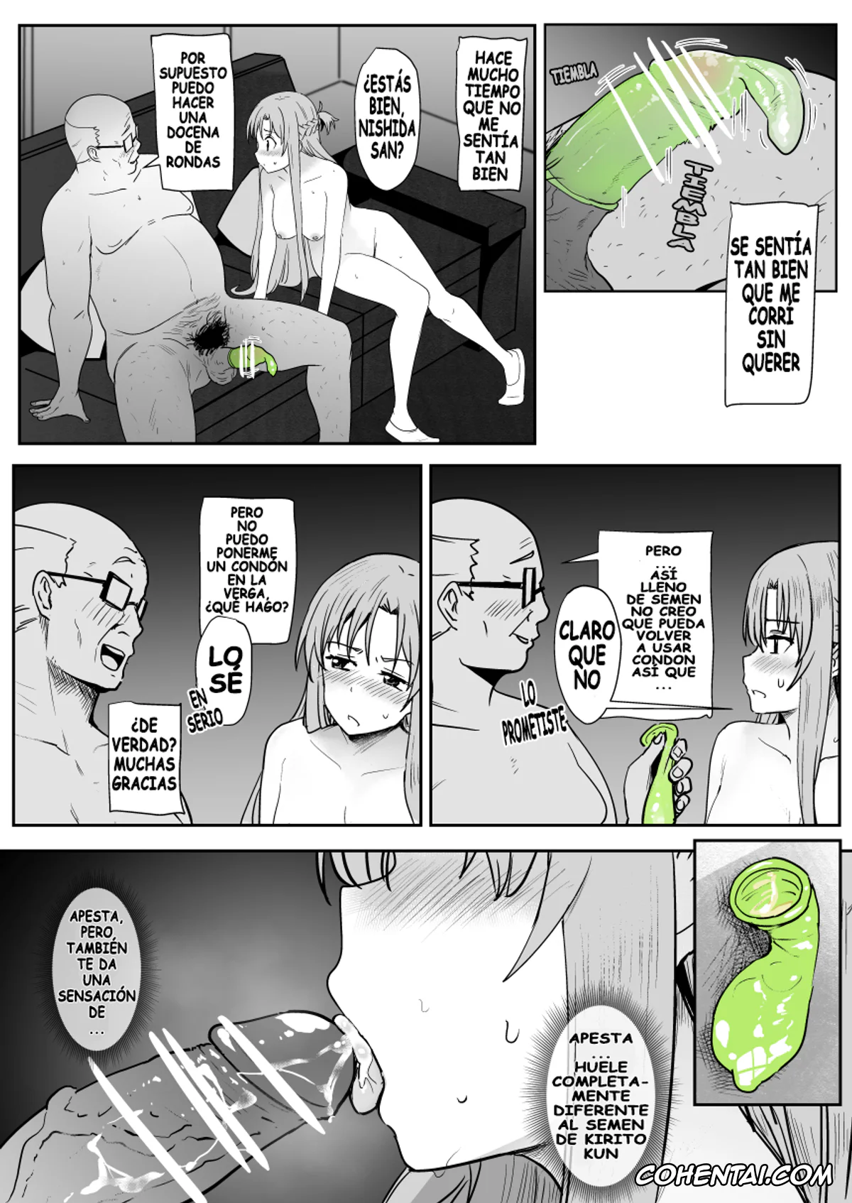 Sword Art Online hentai, Asuna Yuuki hentai, Asuna – Nishida 2 (Sword Art Online), pagina 21