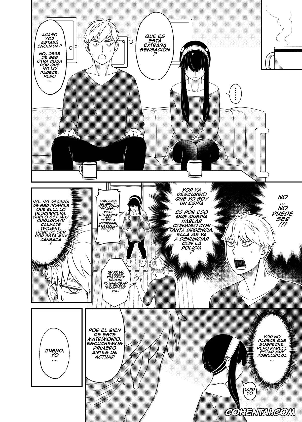 Spy x Family hentai, Loid Forger hentai, Yor Forger hentai, The Model Couple (Spy x Family), pagina 9