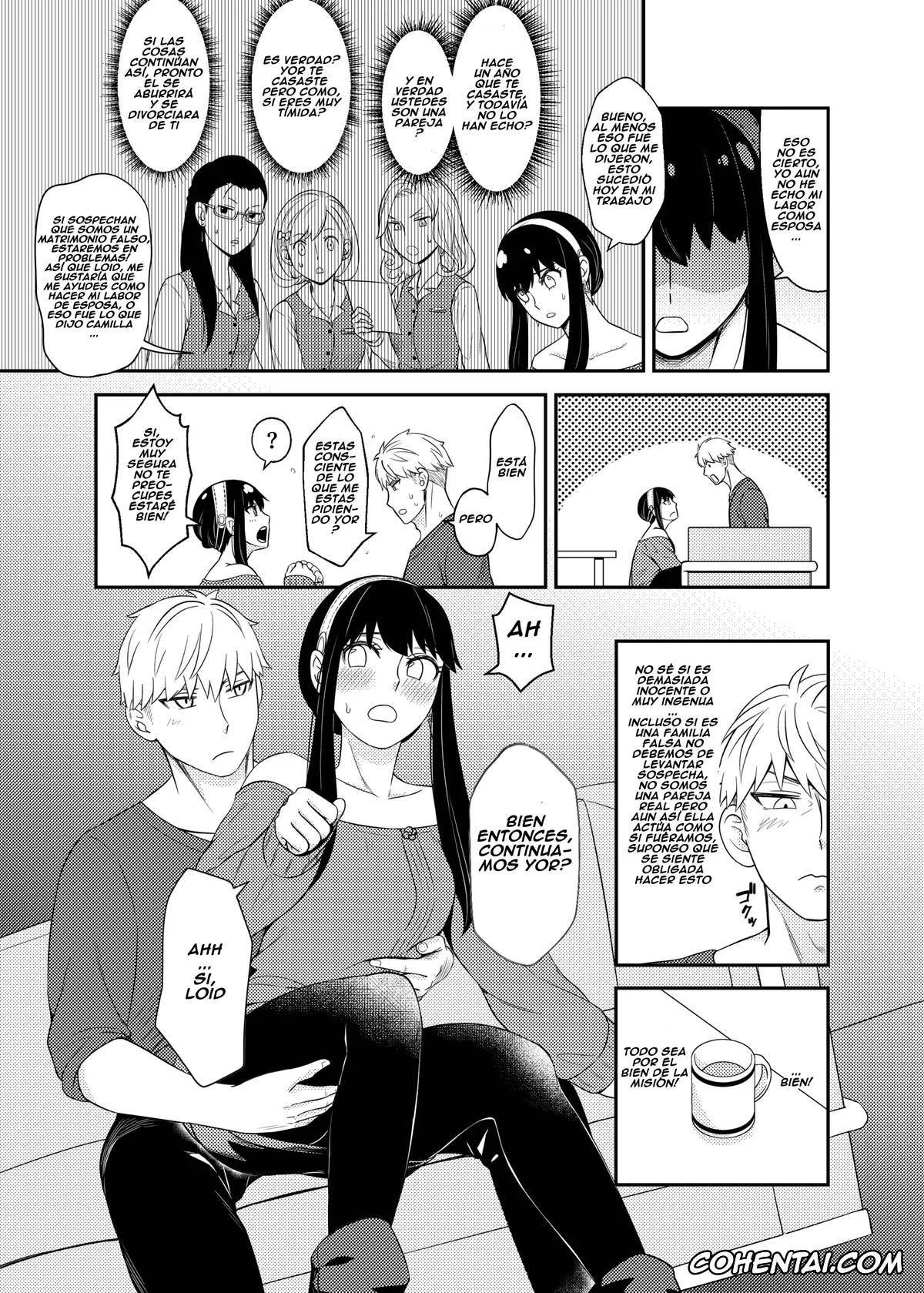 Spy x Family porno, Loid Forger porno, Yor Forger porno, The Model Couple (Spy x Family), pagina 14