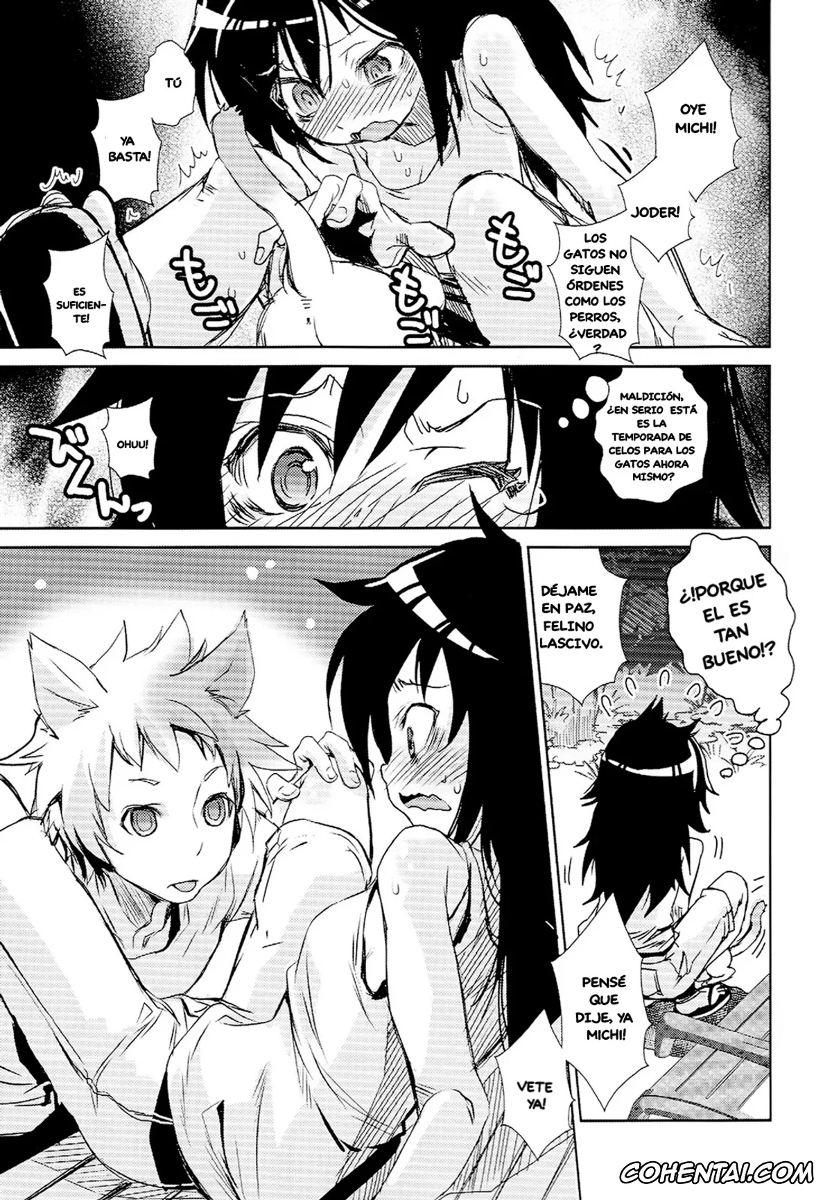 Watashi ga Motenai no wa Dou Kangaetemo Omaera ga Warui! xxx, Tomoko Kuroki xxx, Watashi ga Moteru no wa Neko ni dake! (Watashi ga Motenai no wa Dou Kangaetemo Omaera ga Warui!), pagina 4