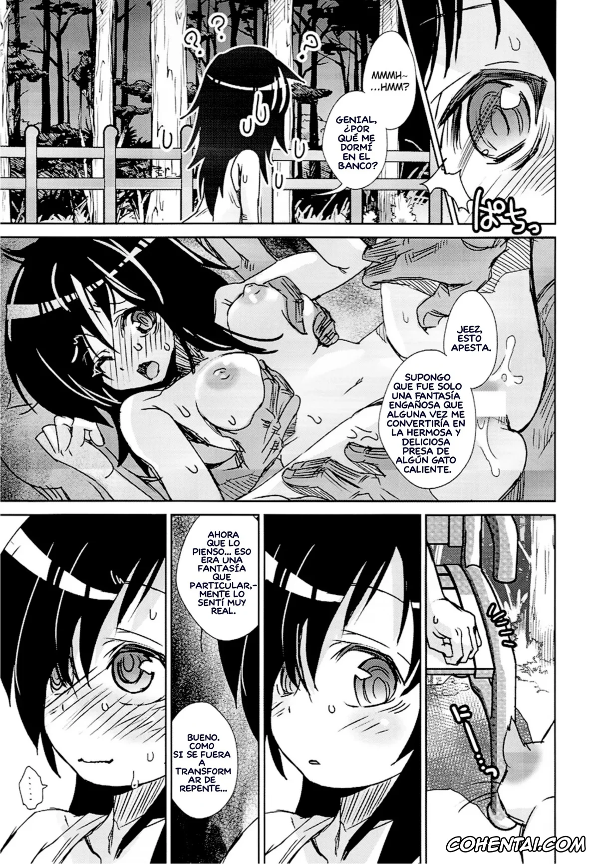 Watashi ga Motenai no wa Dou Kangaetemo Omaera ga Warui! hentai, Tomoko Kuroki hentai, Watashi ga Moteru no wa Neko ni dake! (Watashi ga Motenai no wa Dou Kangaetemo Omaera ga Warui!), pagina 12
