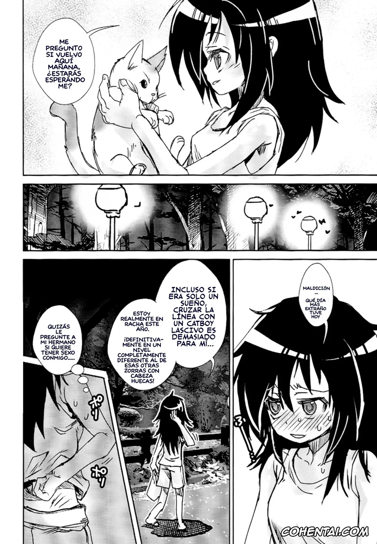 Watashi ga Motenai no wa Dou Kangaetemo Omaera ga Warui! xxx, Tomoko Kuroki xxx, Watashi ga Moteru no wa Neko ni dake! (Watashi ga Motenai no wa Dou Kangaetemo Omaera ga Warui!), pagina 13
