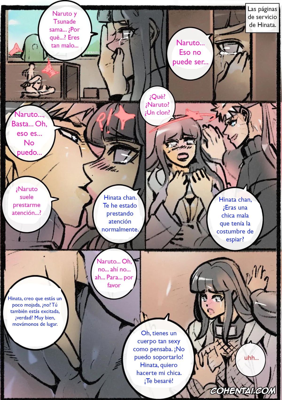 NARUTO hentai, Hinata Hyuga hentai, Naruto Uzumaki hentai, Tsunade hentai, Naruto Quiere Que Tsunade Le Ayude A Graduarse De Su Virginidad (Naruto), pagina 15