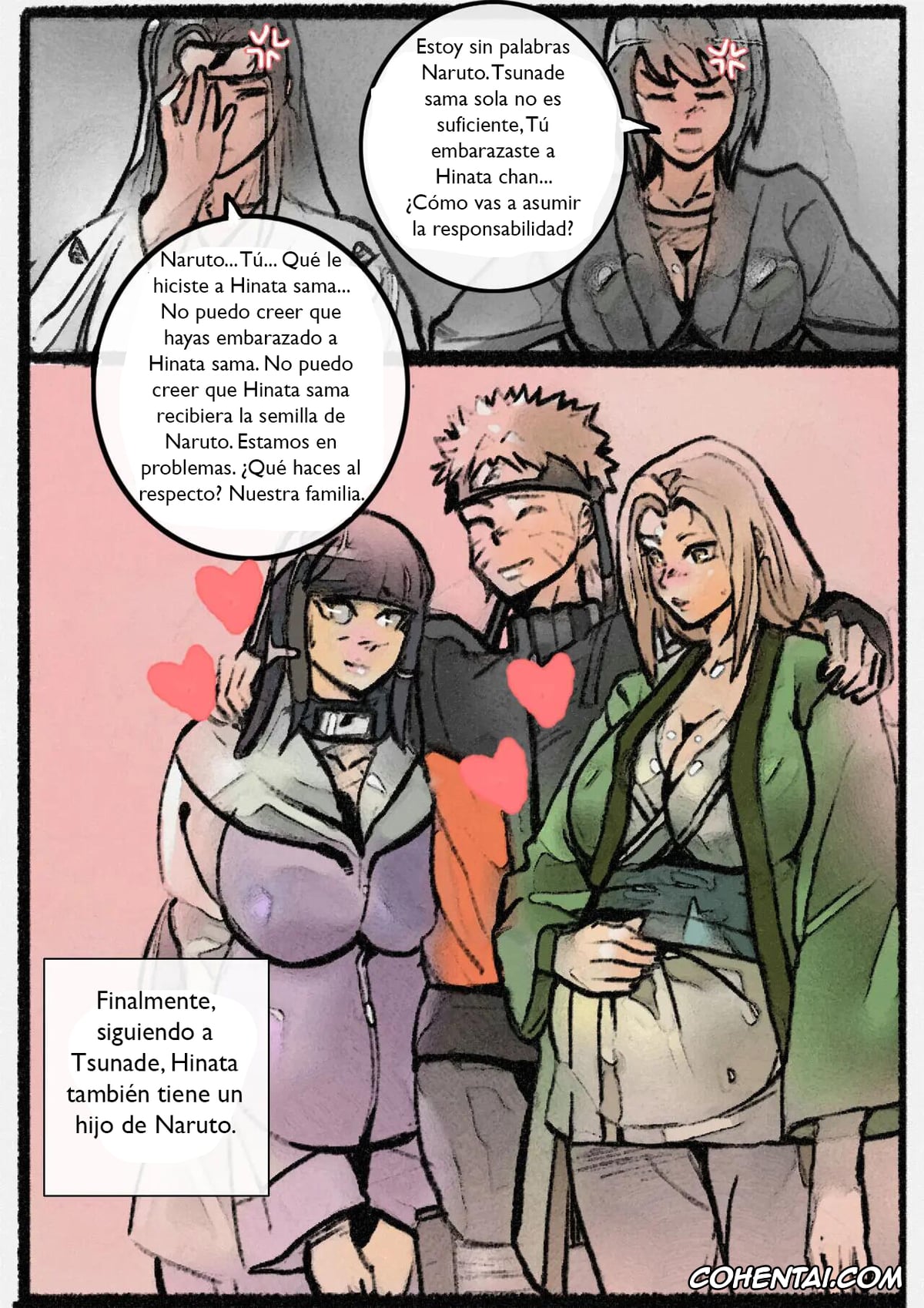 NARUTO xxx, Hinata Hyuga xxx, Naruto Uzumaki xxx, Tsunade xxx, Naruto Quiere Que Tsunade Le Ayude A Graduarse De Su Virginidad (Naruto), pagina 19