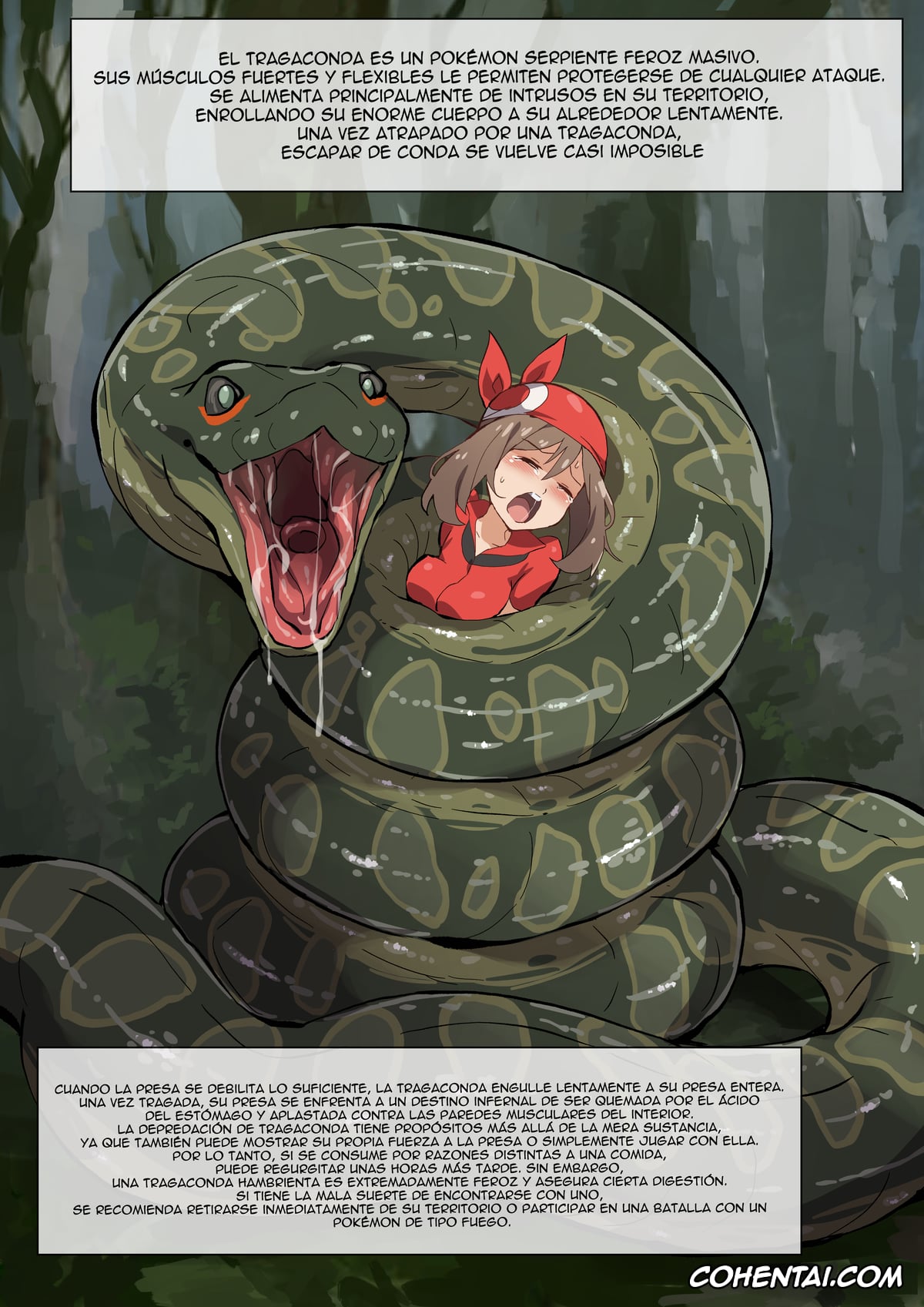 Pokemon | Pocket Monsters porno, May porno, Hell Of Swallowed One-Shot Haruka Vs Swallowconda (Pokemon), pagina 8
