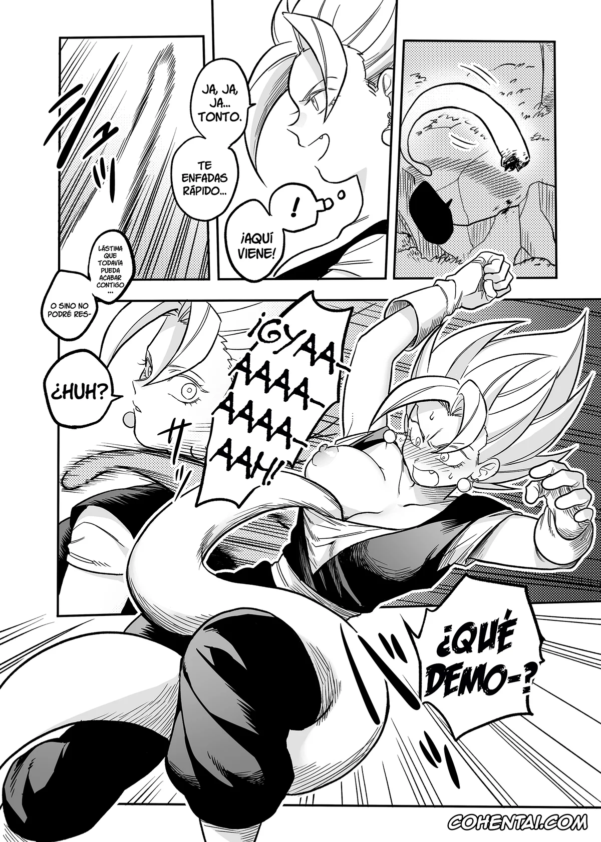 Dragon Ball Z xxx, Gogeta xxx, Majin Buu xxx, Vegito xxx, Zamasu xxx, Tada no Zako Majin na no ni… (Dragon Ball Z), pagina 4