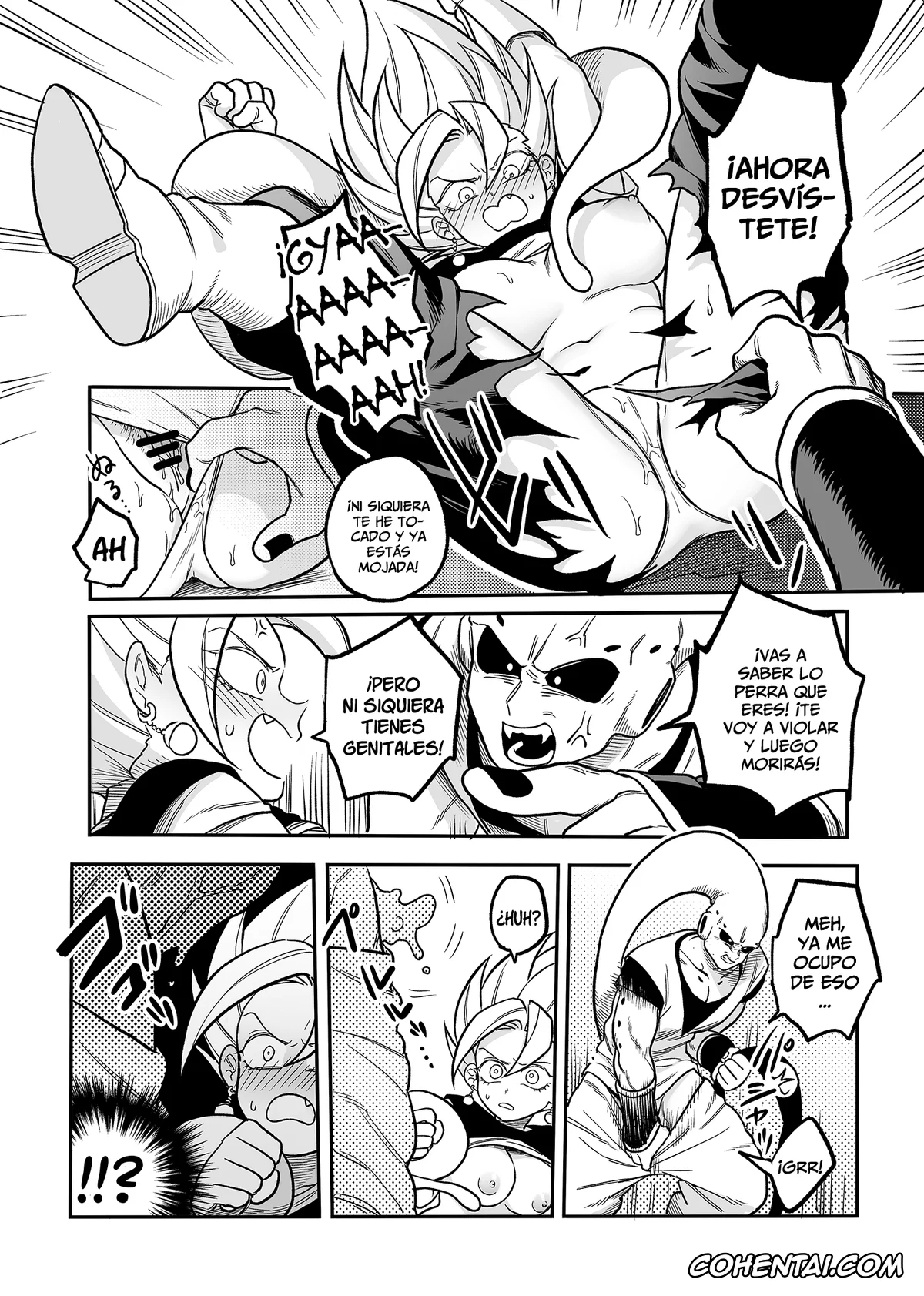 Dragon Ball Z hentai, Gogeta hentai, Majin Buu hentai, Vegito hentai, Zamasu hentai, Tada no Zako Majin na no ni… (Dragon Ball Z), pagina 6