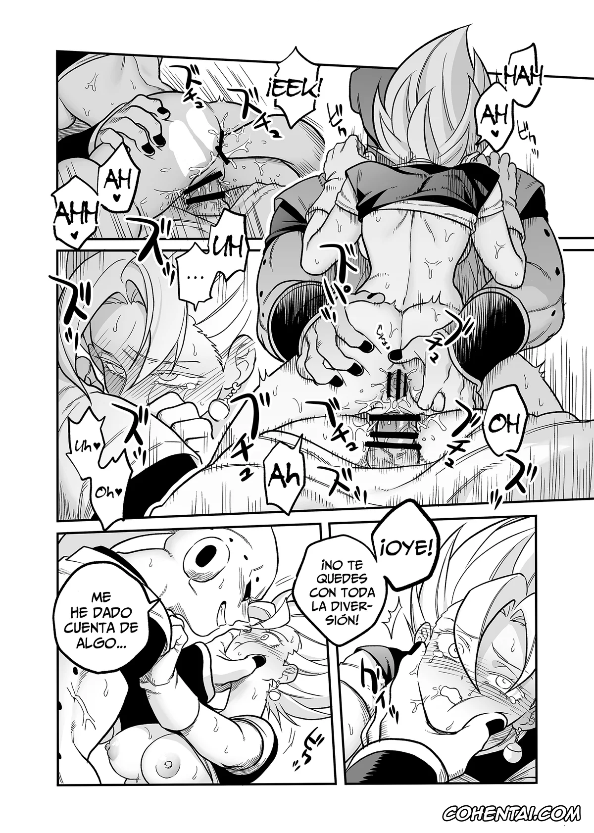 Dragon Ball Z hentai, Gogeta hentai, Majin Buu hentai, Vegito hentai, Zamasu hentai, Tada no Zako Majin na no ni… (Dragon Ball Z), pagina 12