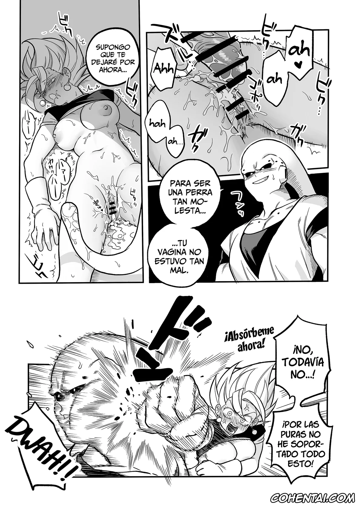 Dragon Ball Z hentai, Gogeta hentai, Majin Buu hentai, Vegito hentai, Zamasu hentai, Tada no Zako Majin na no ni… (Dragon Ball Z), pagina 15