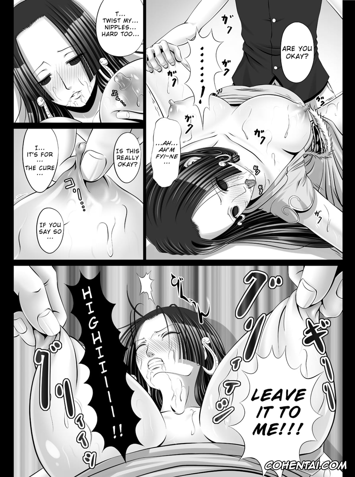 One Piece xxx, Boa Hancock xxx, Monkey D. Luffy xxx, Chijou TeiahHancock (One Piece), pagina 13