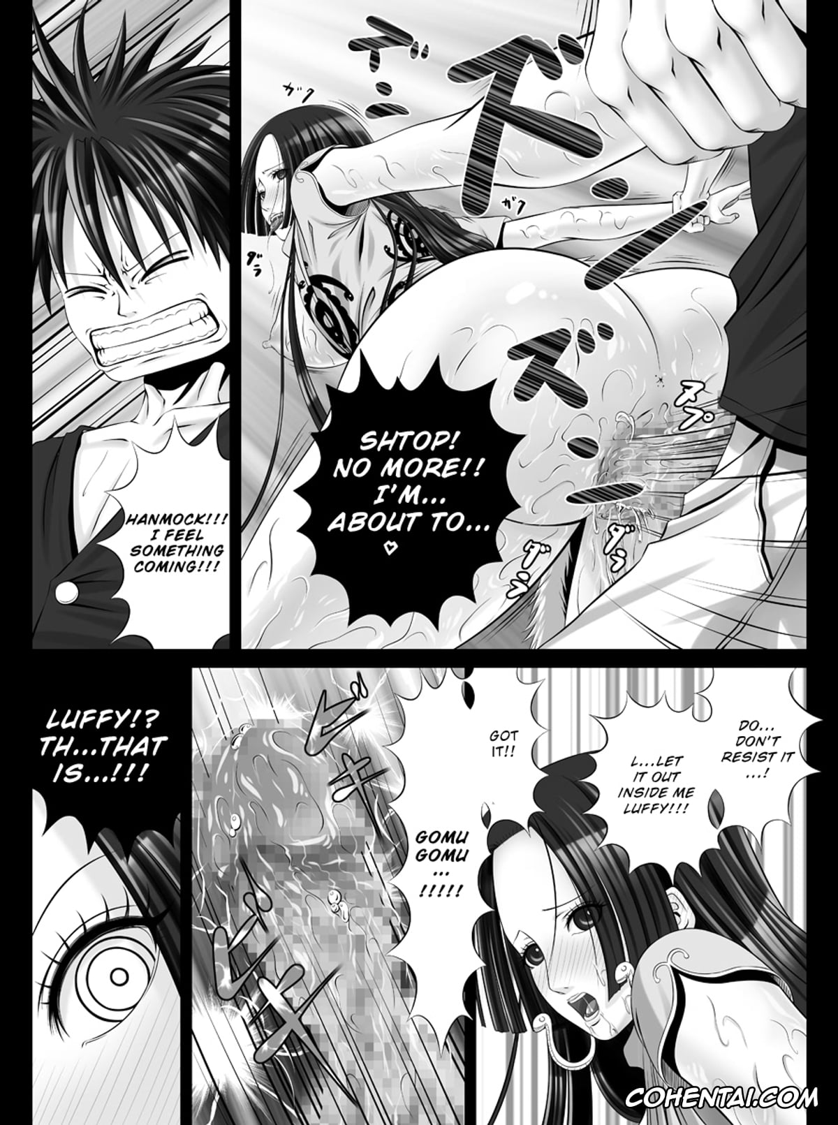 One Piece hentai, Boa Hancock hentai, Monkey D. Luffy hentai, Chijou TeiahHancock (One Piece), pagina 15