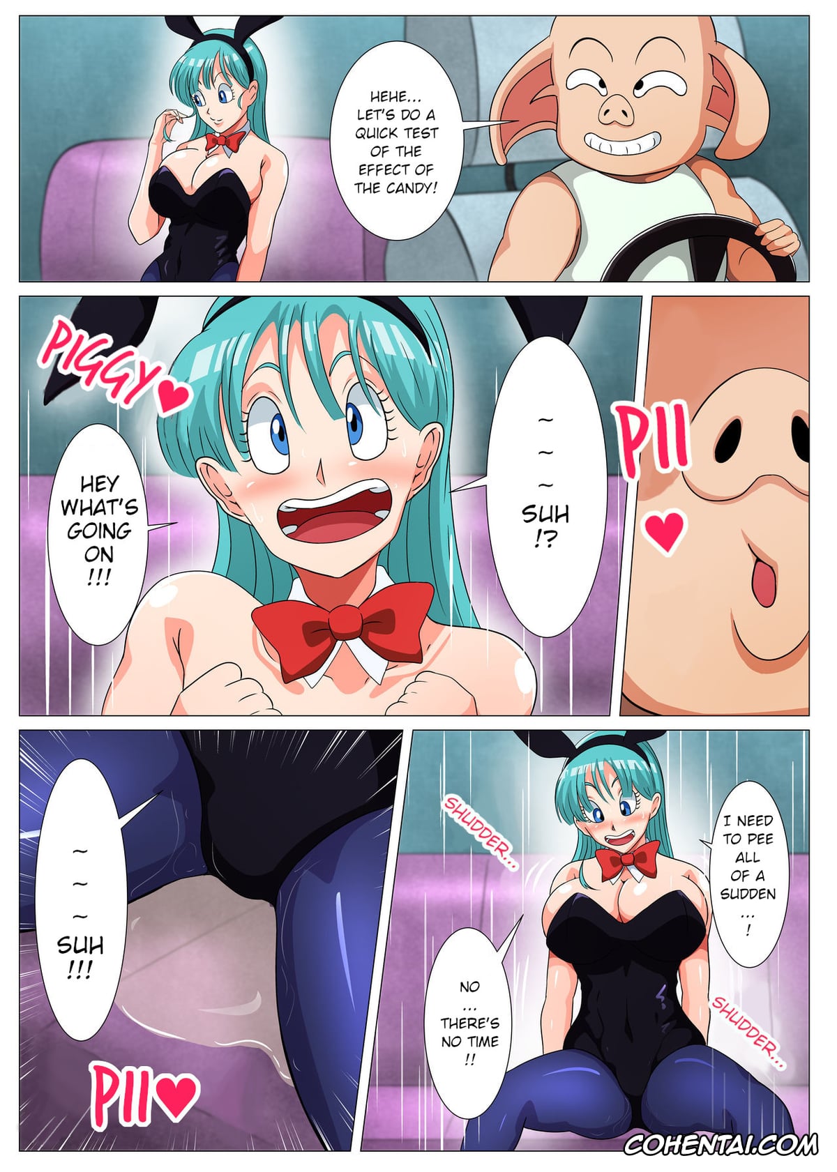 Dragon Ball xxx, Bulma Briefs xxx, Oolong xxx, Sukebe na Buta no Ecchi na Sakuryaku (Dragon Ball), pagina 4