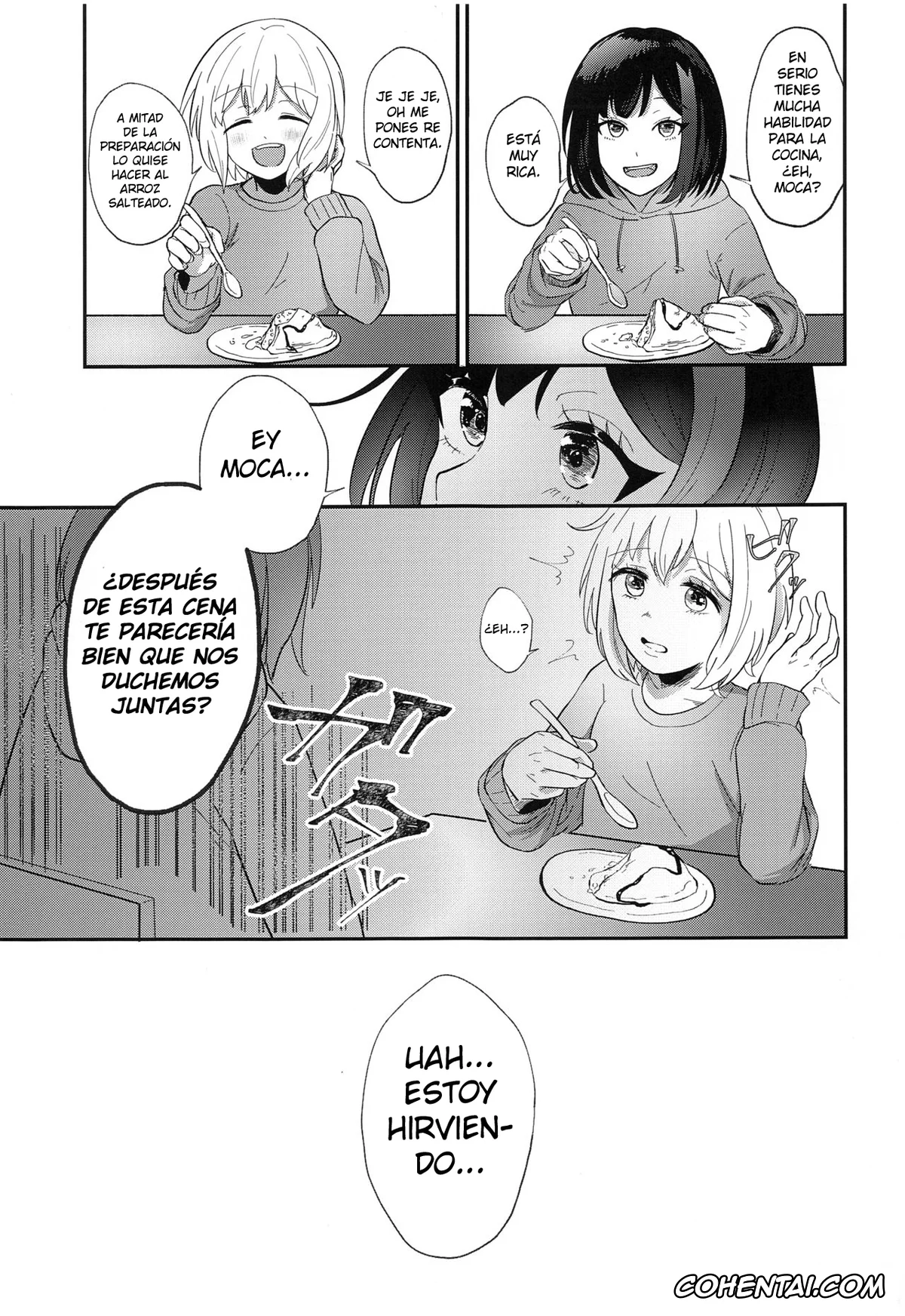 BanG Dream! hentai, Moca Aoba hentai, Ran Mitake hentai, Ofuro de ○○○ (BanG Dream!), pagina 6