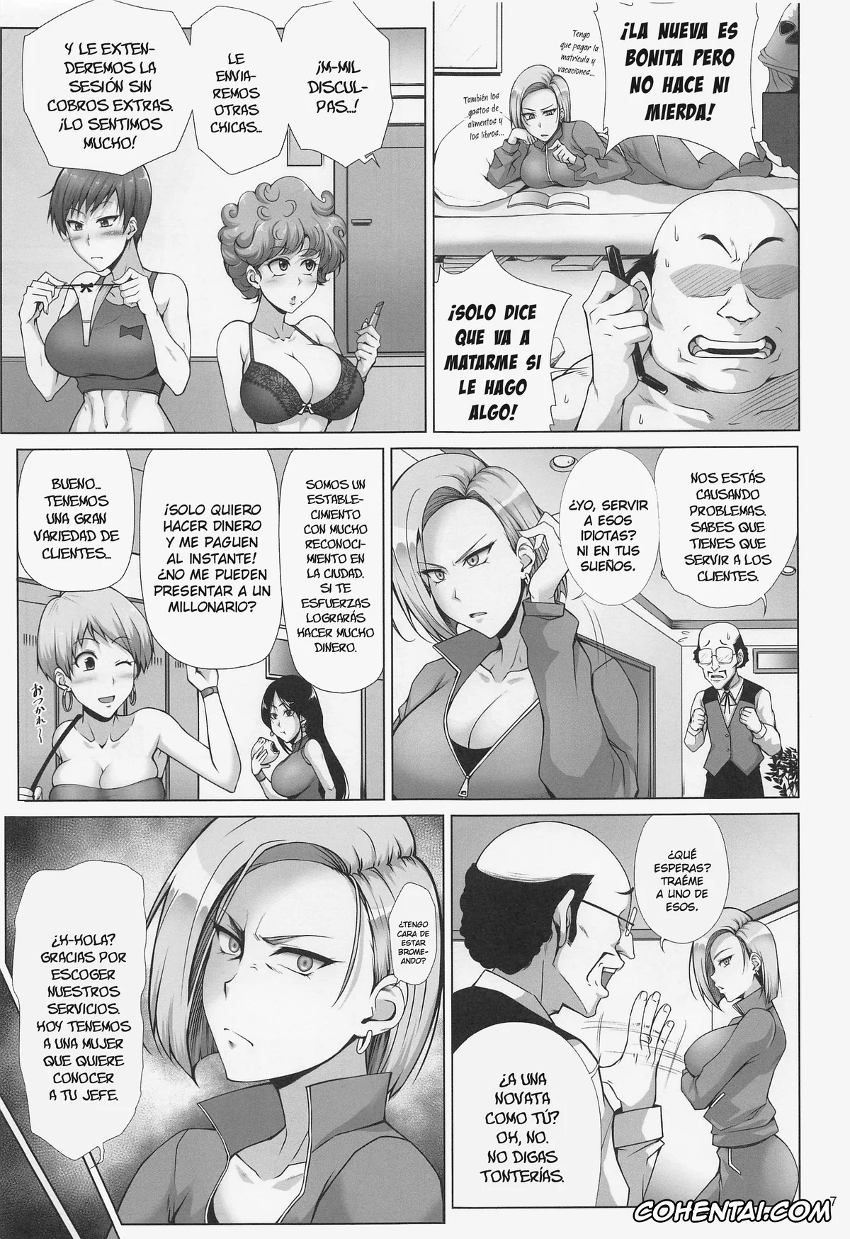 Dragon Ball Super hentai, Android 18 hentai, Saikyou Mama wa Kasegitai (Dragon Ball Super), pagina 6