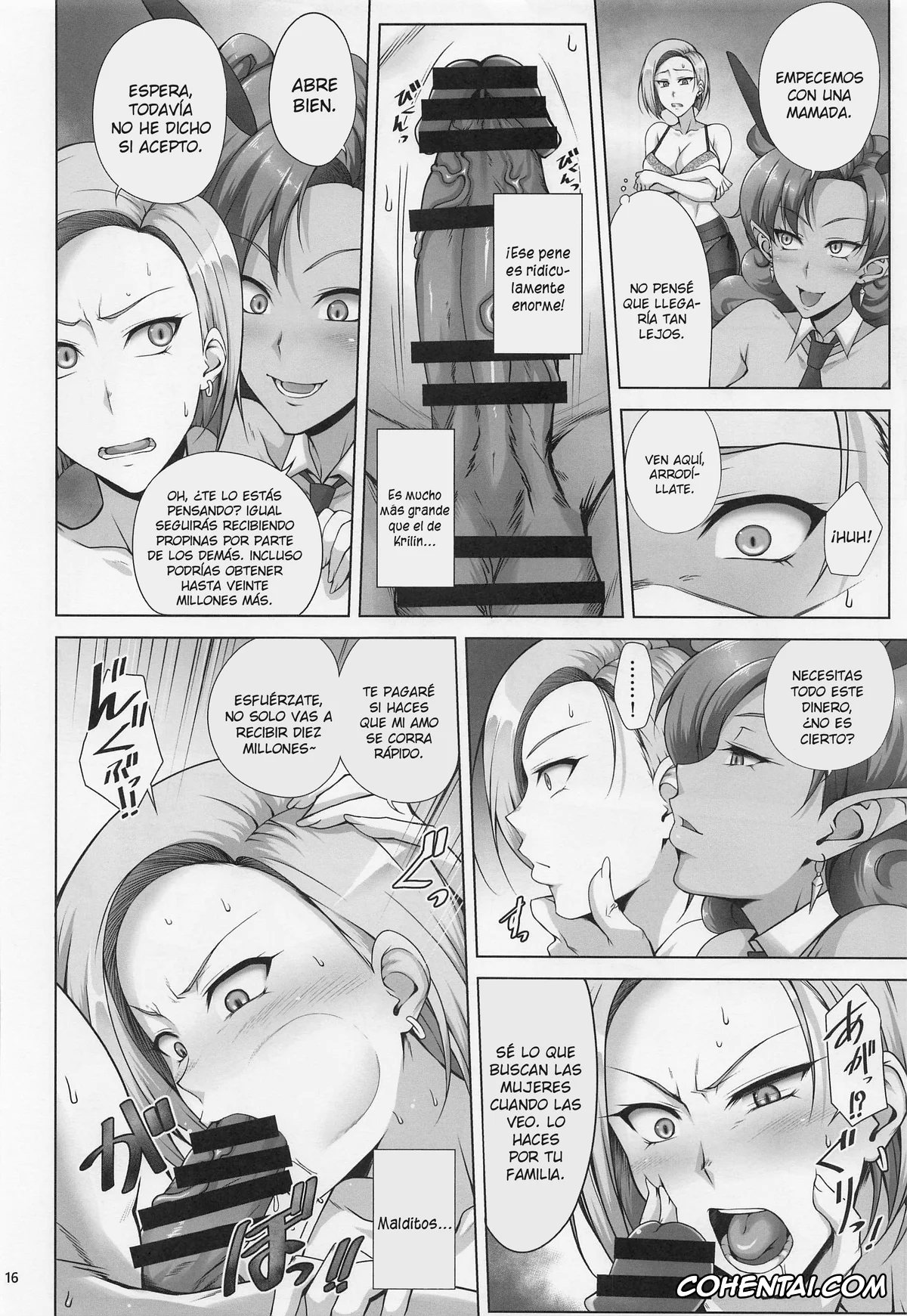 Dragon Ball Super hentai, Android 18 hentai, Saikyou Mama wa Kasegitai (Dragon Ball Super), pagina 15
