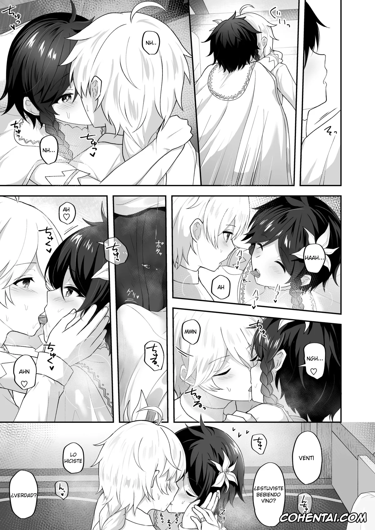 Genshin Impact hentai, Aether hentai, Venti hentai, Kaze no Hana Yome (Genshin Impact), pagina 6