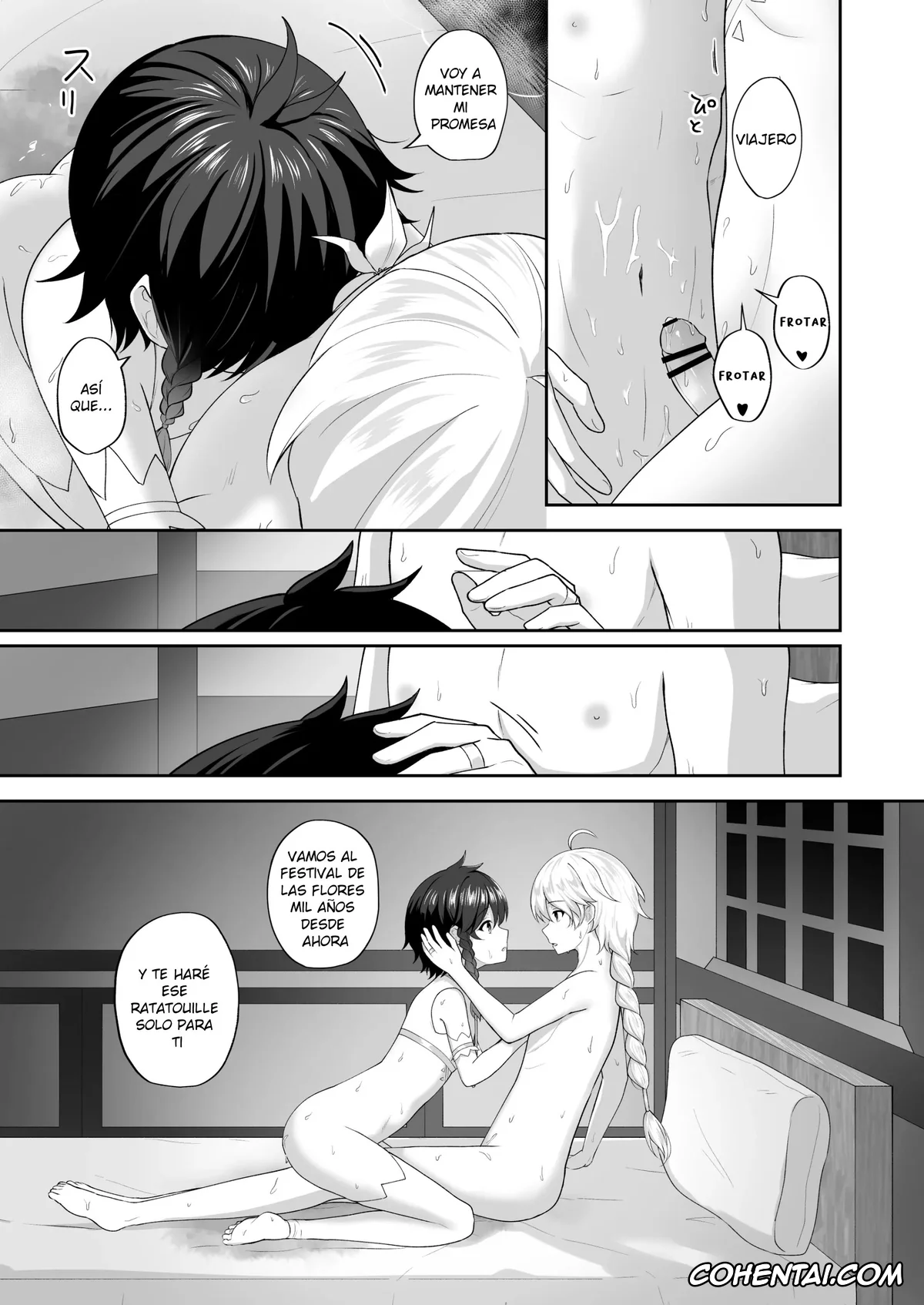 Genshin Impact xxx, Aether xxx, Venti xxx, Kaze no Hana Yome (Genshin Impact), pagina 22
