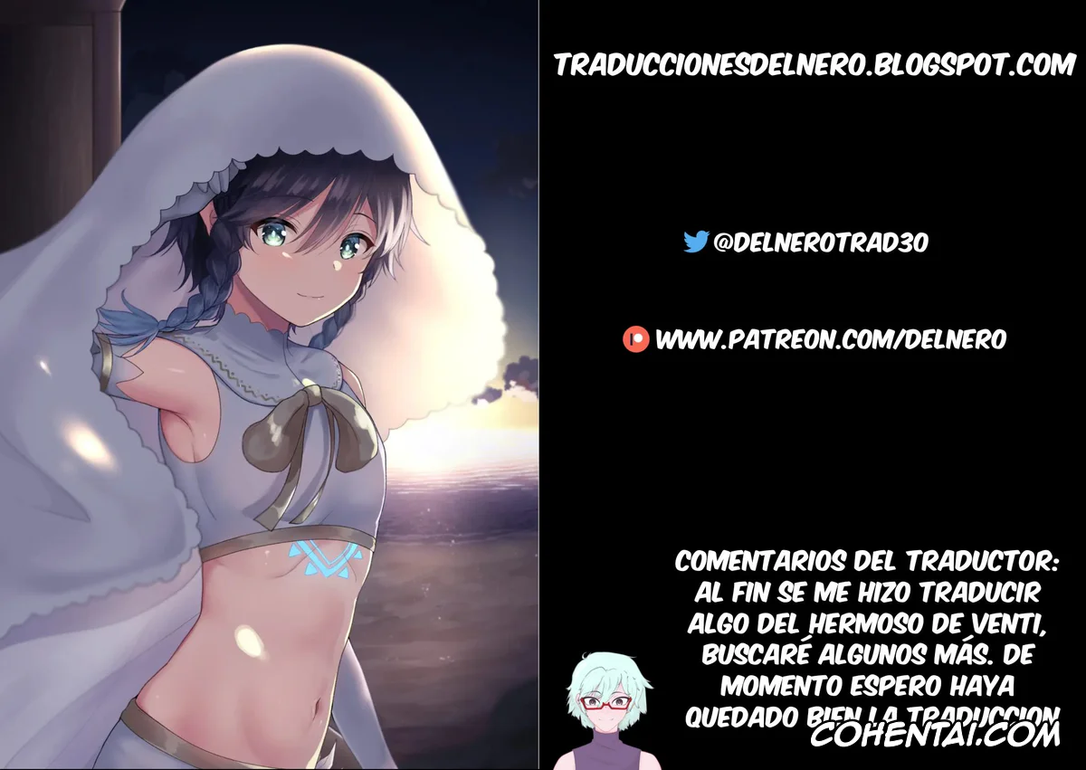 Genshin Impact porno, Aether porno, Venti porno, Kaze no Hana Yome (Genshin Impact), pagina 32