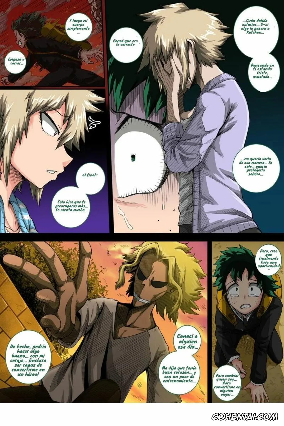My Hero Academia | Boku No Hero Academia xxx, Izuku Midoriya xxx, Mitsuki Bakugou xxx, Boku no Harem Academia Ch. 8 «Bakugou Mama to no Natsuyasumi Kouhen Jou» (Boku no Hero Academia), pagina 4