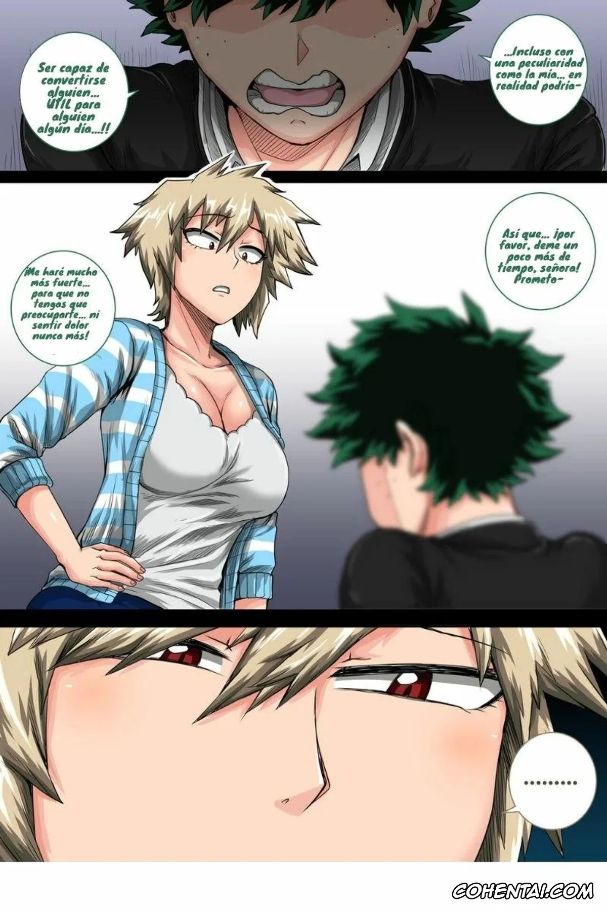 My Hero Academia | Boku No Hero Academia porno, Izuku Midoriya porno, Mitsuki Bakugou porno, Boku no Harem Academia Ch. 8 «Bakugou Mama to no Natsuyasumi Kouhen Jou» (Boku no Hero Academia), pagina 5