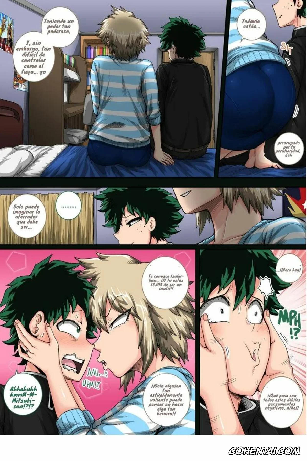 My Hero Academia | Boku No Hero Academia hentai, Izuku Midoriya hentai, Mitsuki Bakugou hentai, Boku no Harem Academia Ch. 8 «Bakugou Mama to no Natsuyasumi Kouhen Jou» (Boku no Hero Academia), pagina 6